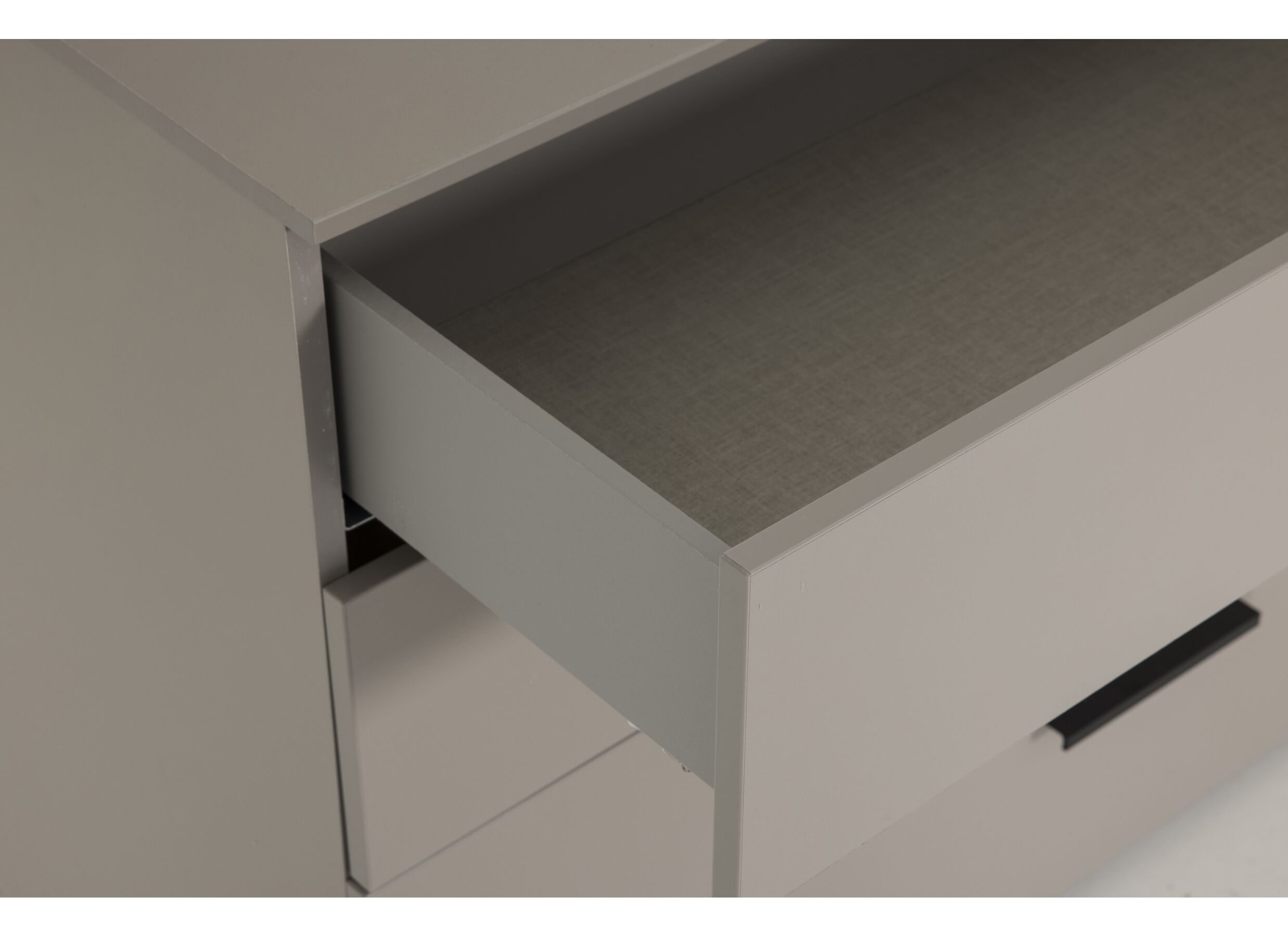 Detailfoto - Commode 120x80x42cm - decor - fango/zwart