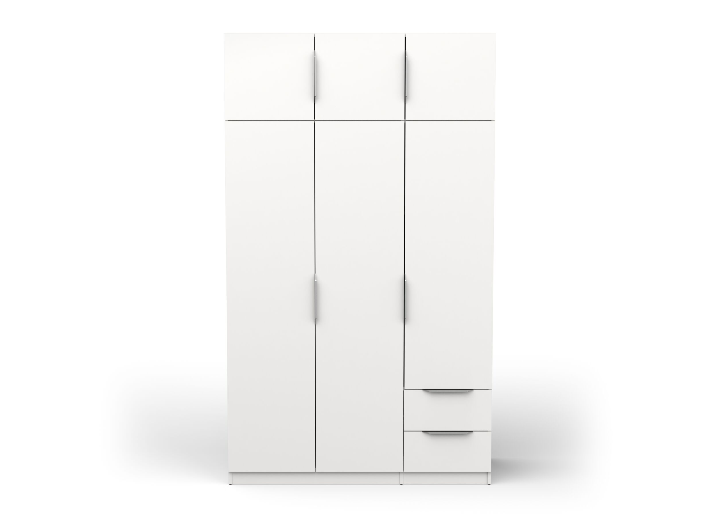 Garde-robe Ghost 119cm - décor - blanc