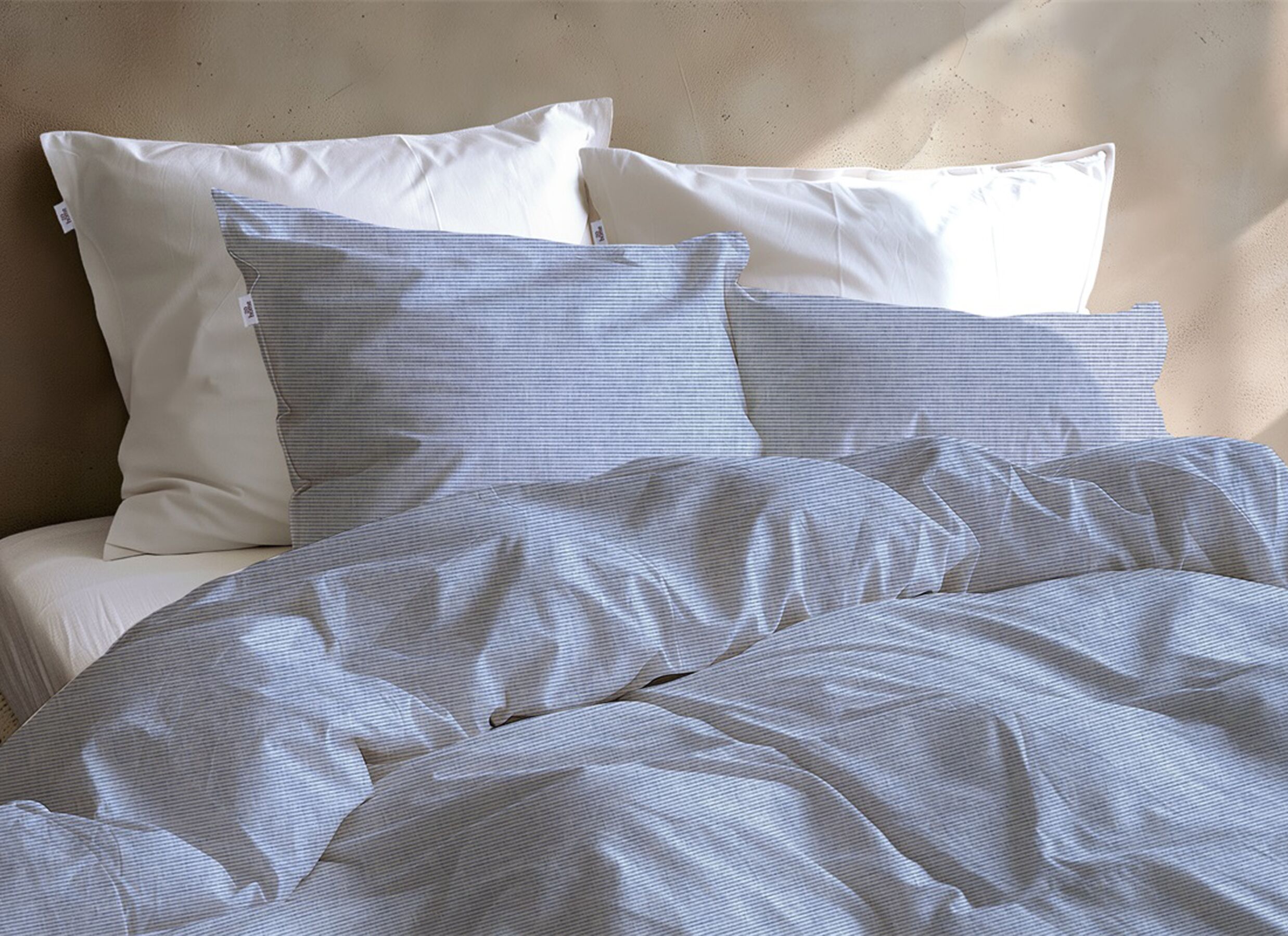 Foto ambiance - Housse de couette 240x220cm - cotton - denim