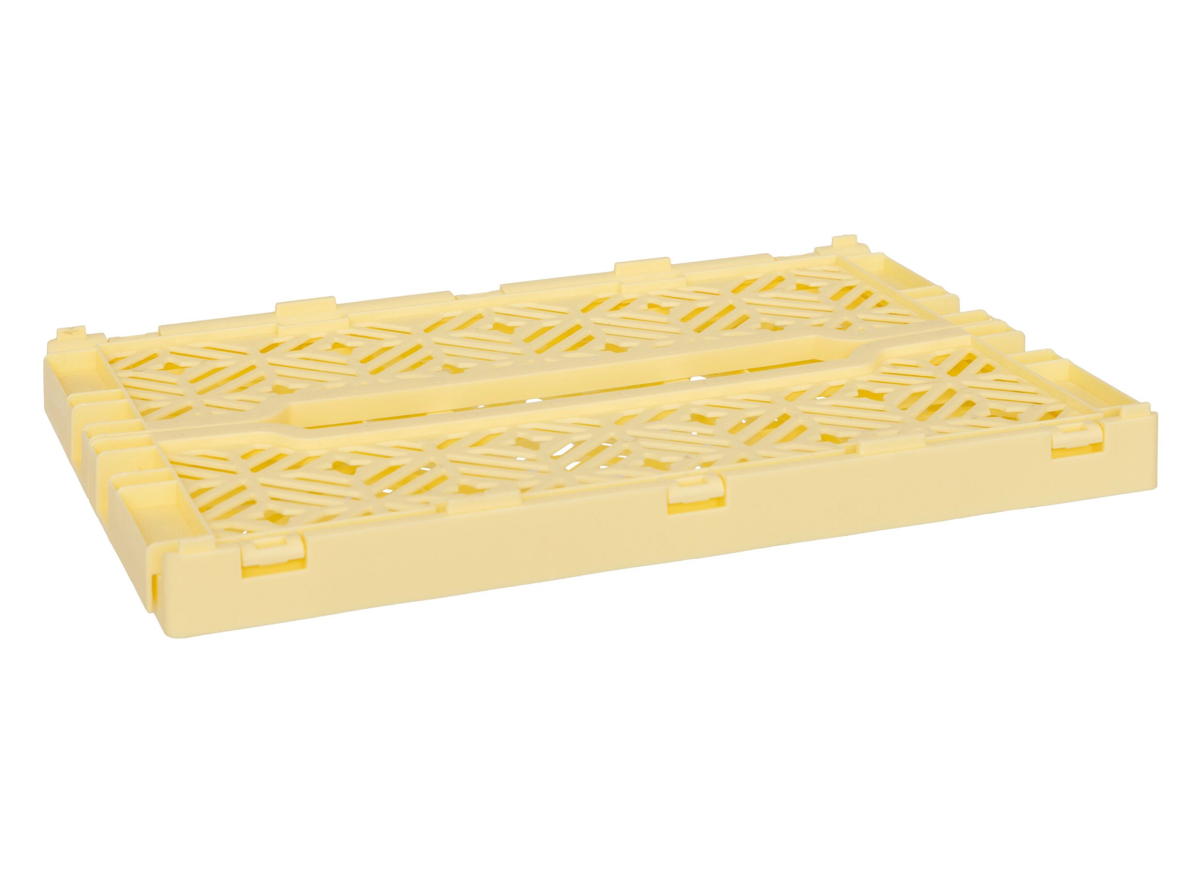 Aperçu - Box pliable 30x20x11,5cm - plastique - jaune