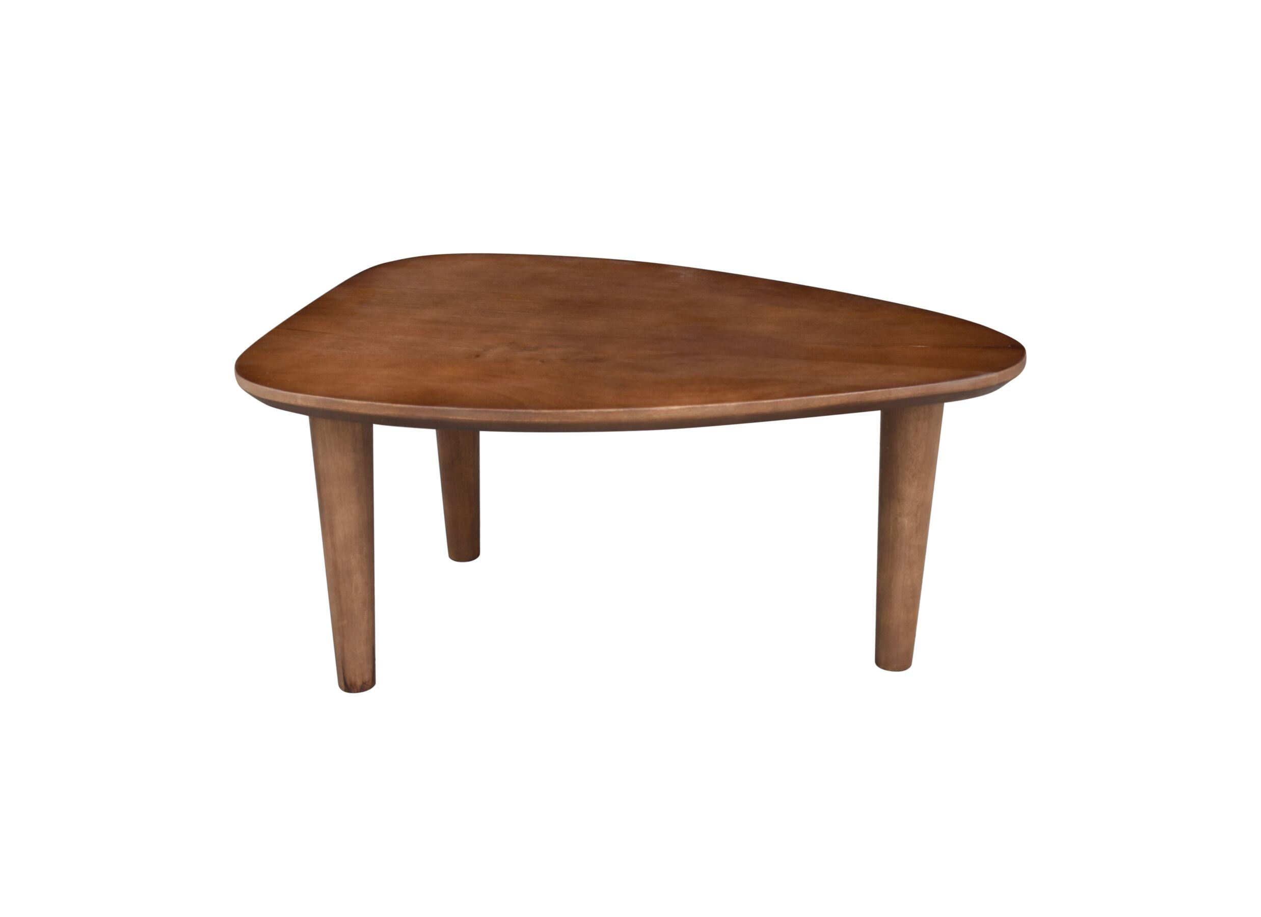 Overzichtsfoto - Salontafel Caroll 110x64/69x49cm - mango massief - bruin set van 2