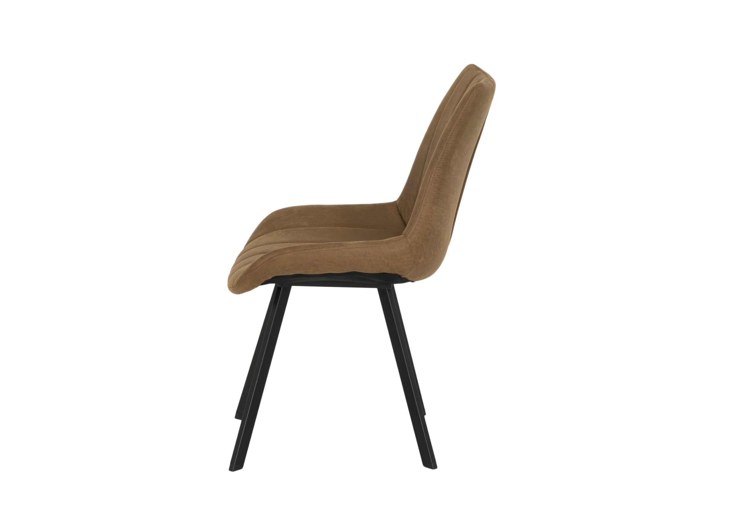 Stoel 54x59x86cm - microvezel - whisky