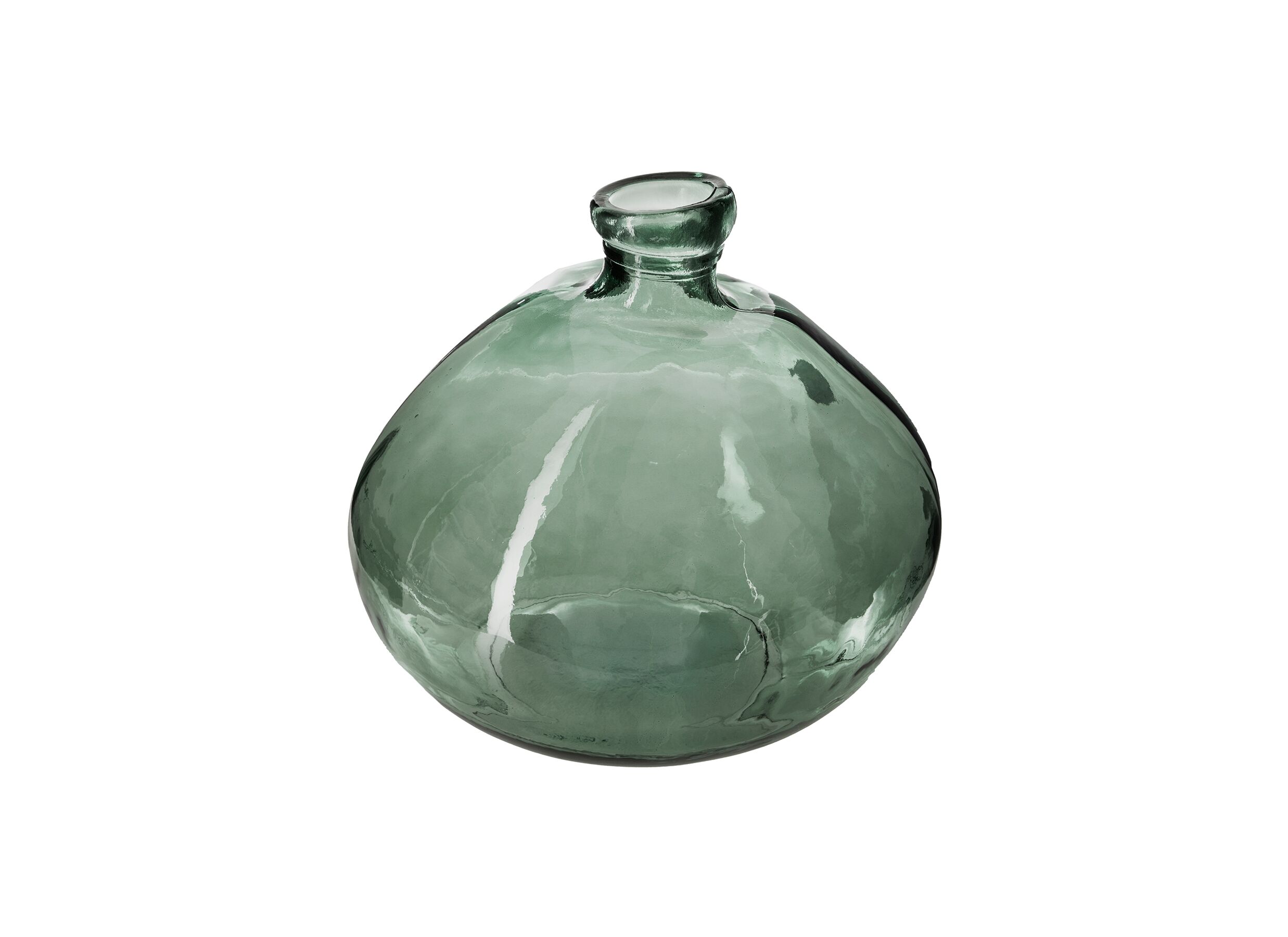 Vase Recycled H50cm - Vase H50cm - verre recyclé - vert