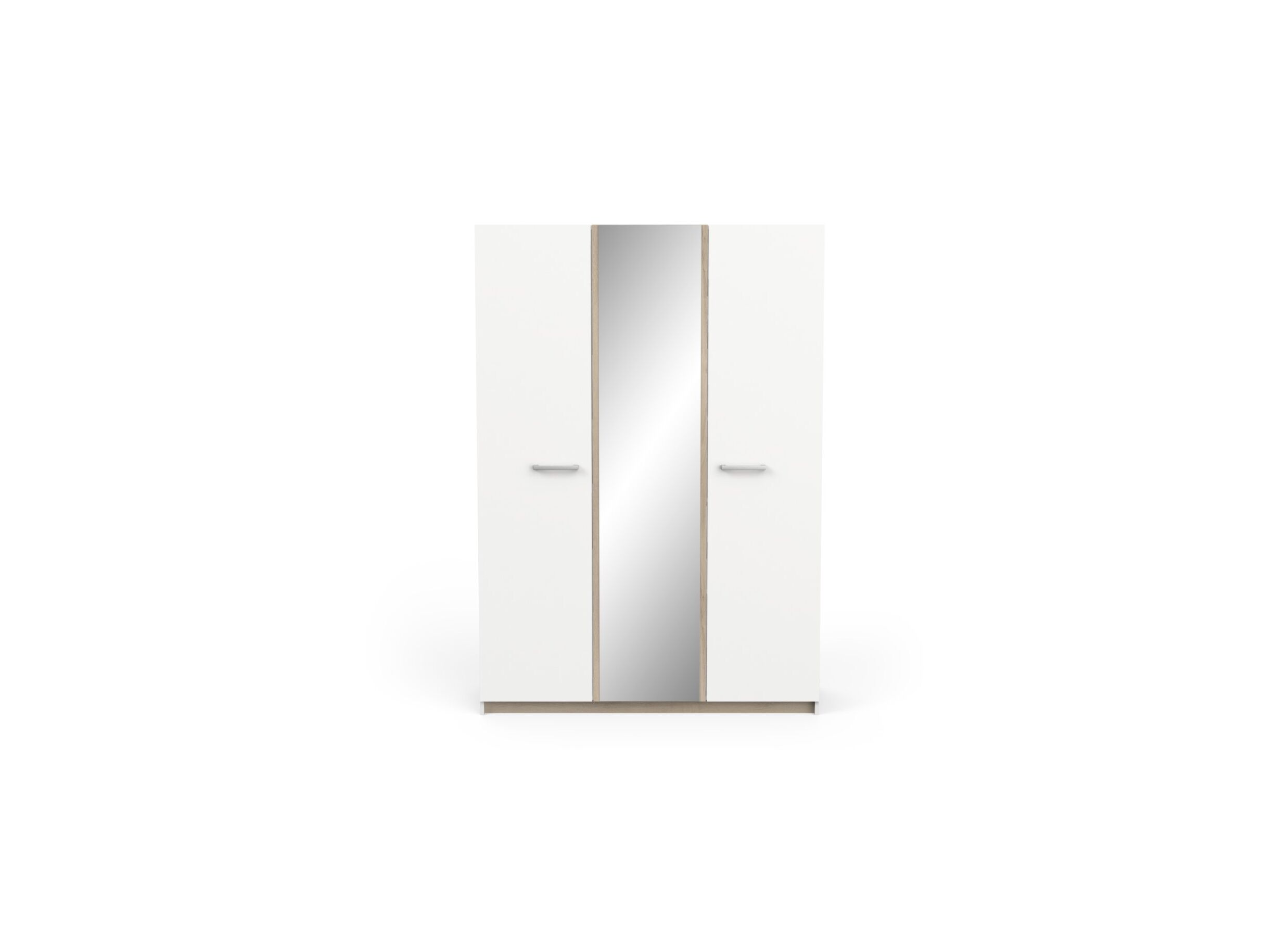 Garde-robe Watson 134cm - décor - chêne kronberg/blanc