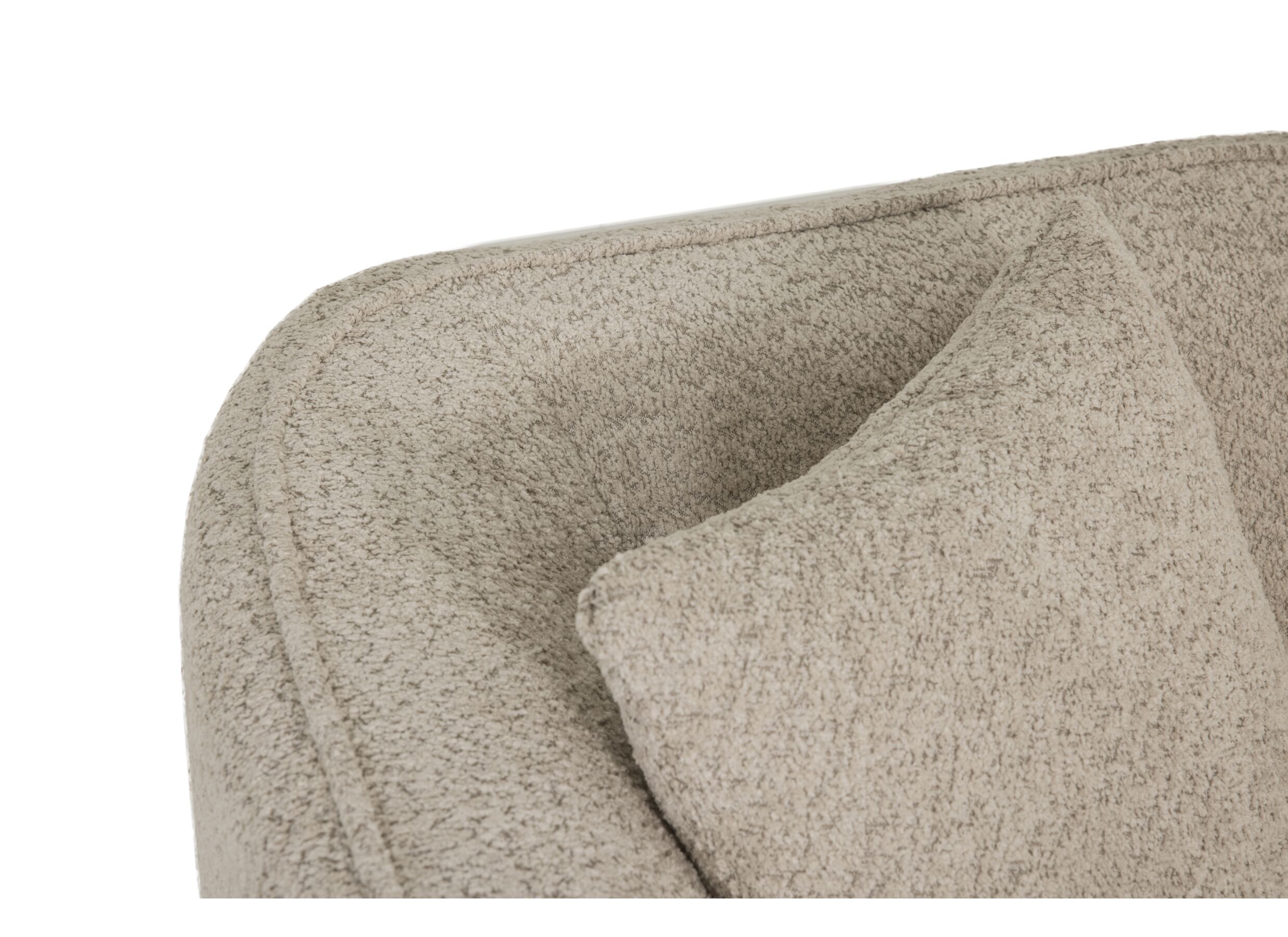 Detailfoto - Zetel Momo 2-zit - polyestervezel - beige