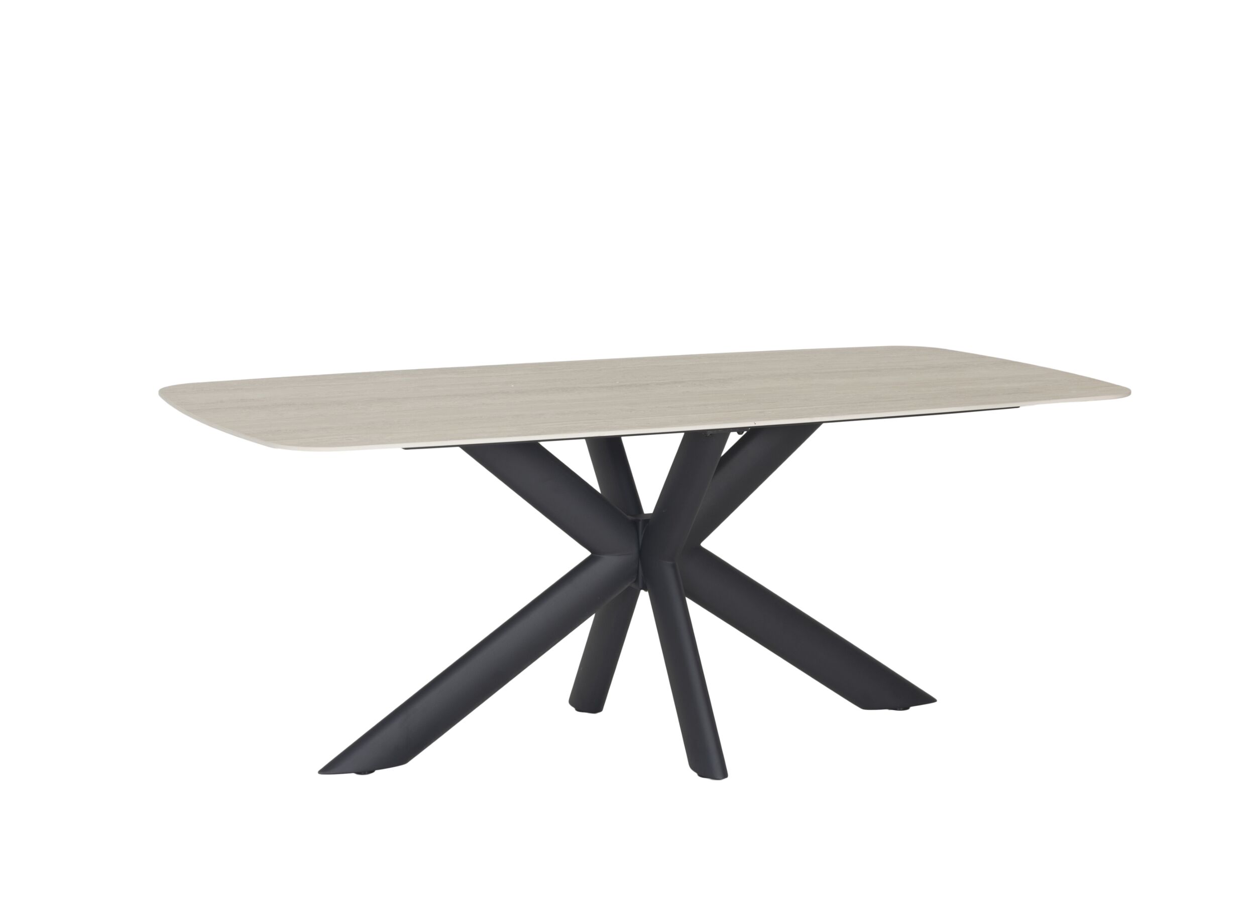 Tafel TF2507 200x100cm - keramiek - travertin look - Table TF2507 200x100cm - céramique - travertin look