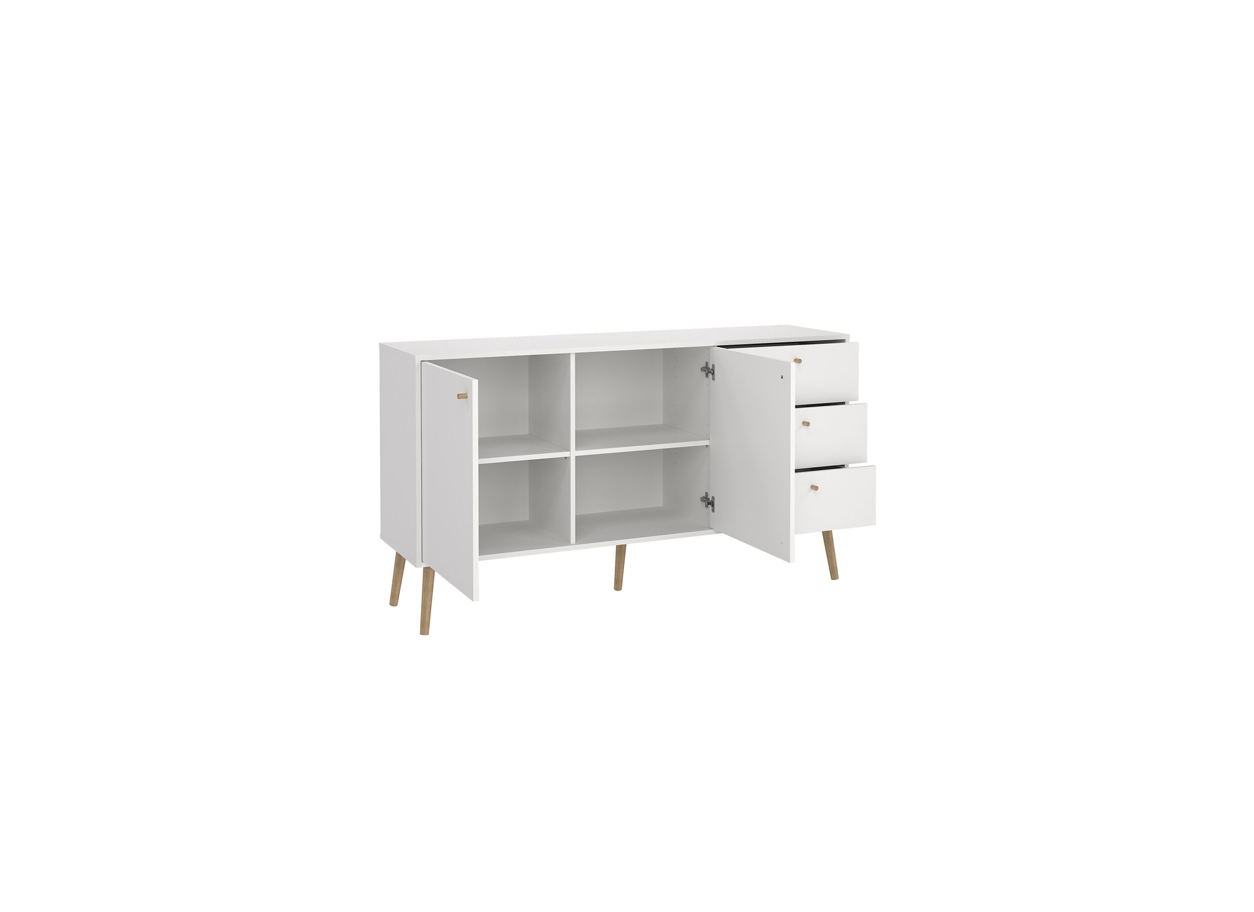 Commode Bodo 148x39x82cm - decor - wit