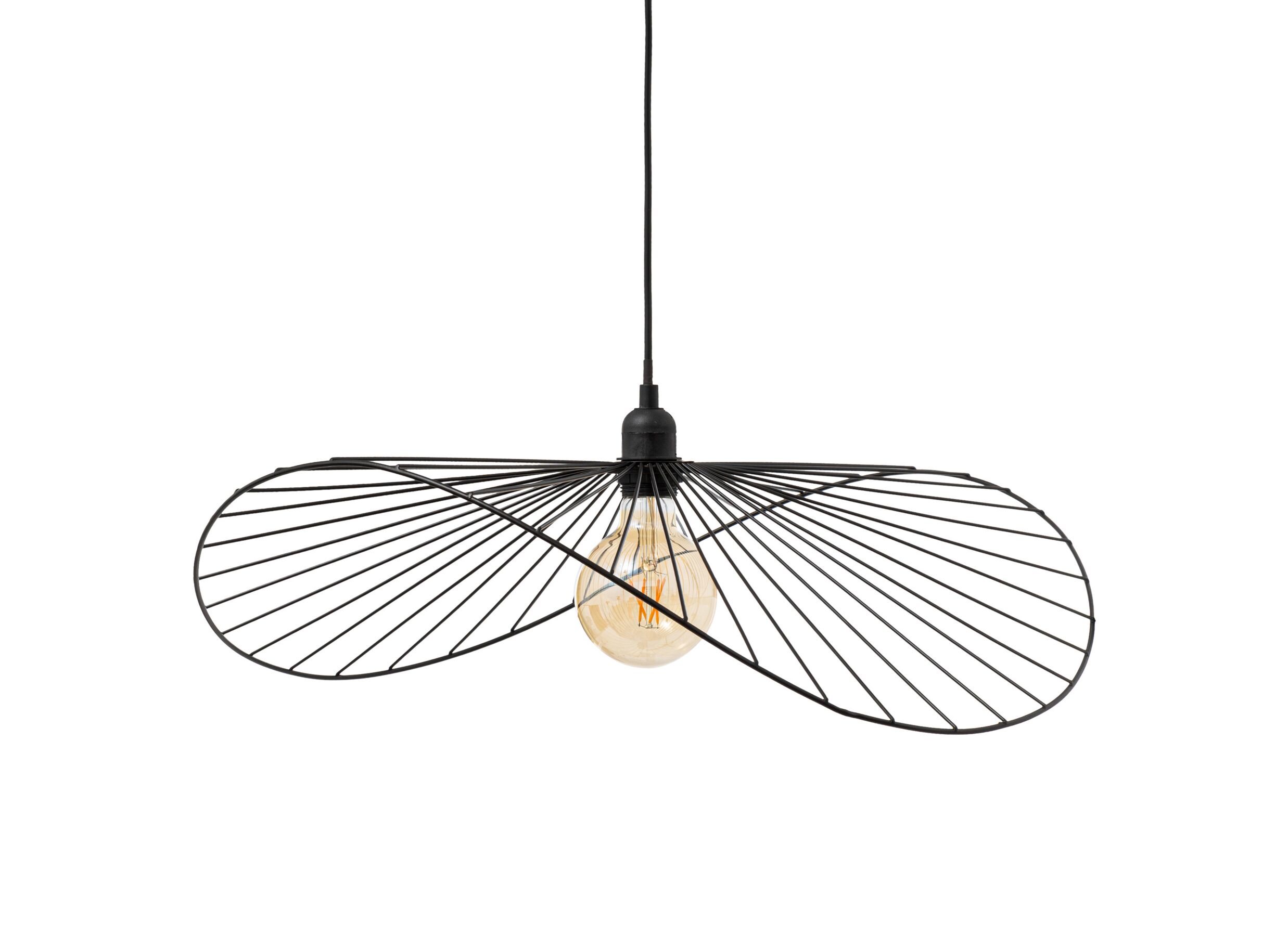 Overzichtsfoto - Hanglamp Adelia Ø58cm - staal - zwart