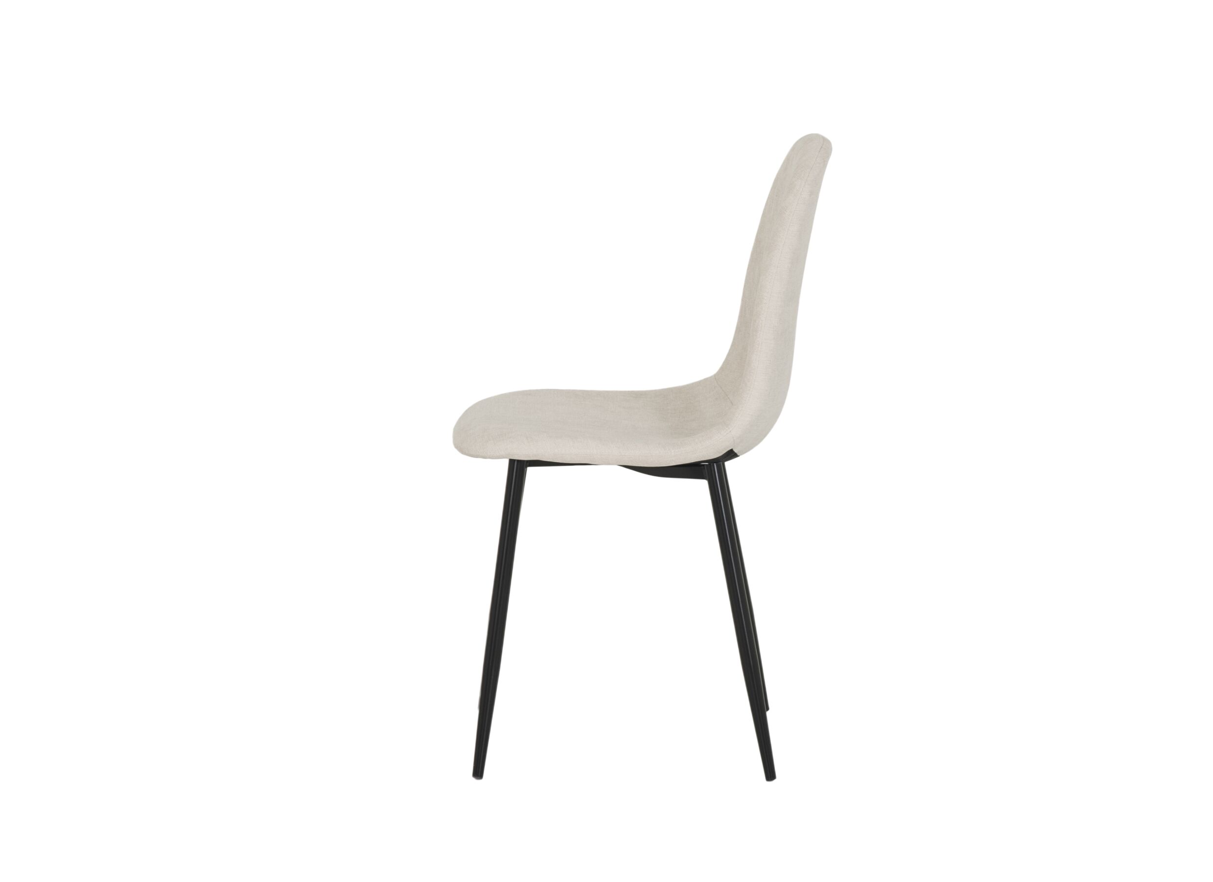 Overzichtsfoto - Stoel Iacta 45x53x84cm - stof - beige