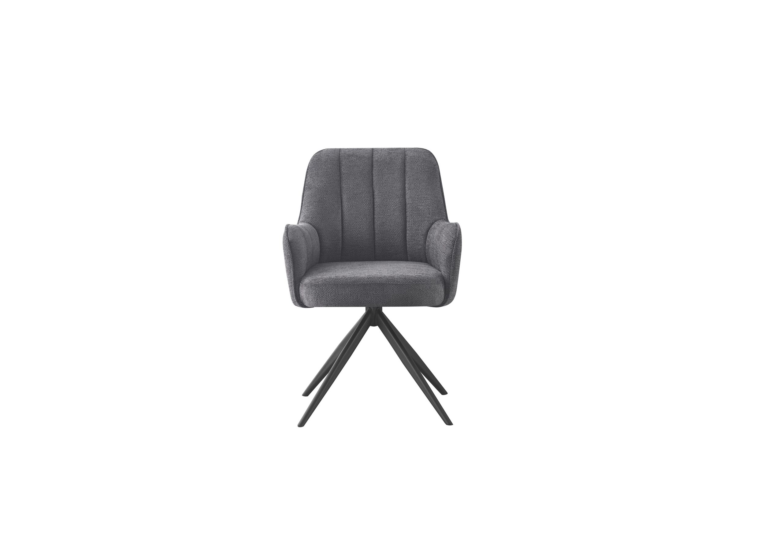 Draaistoel Bonzo 59x58x88cm - stof - antraciet