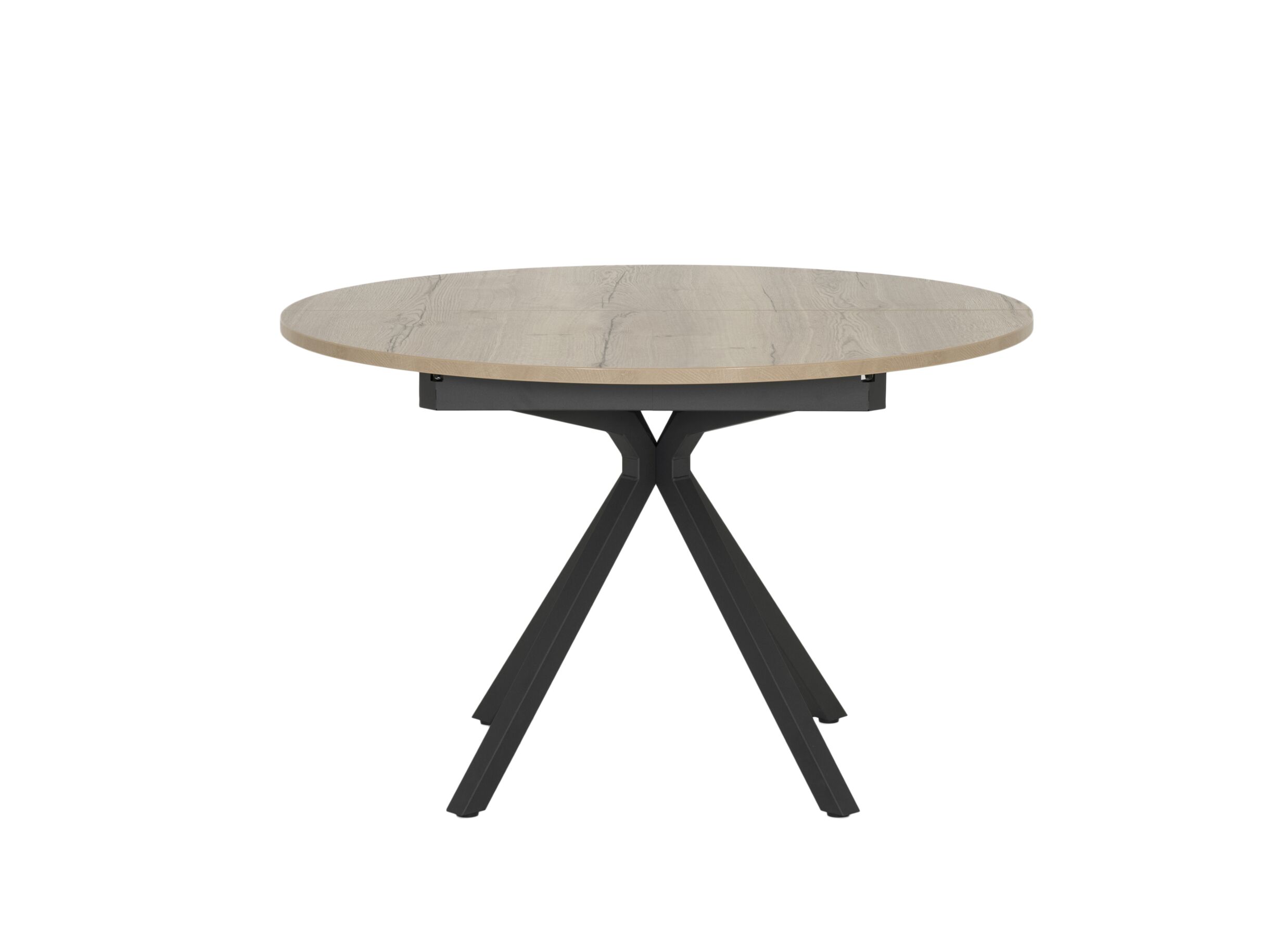 Ronde tafel Onyx Ø120/162,5Øcm - HPL - eik