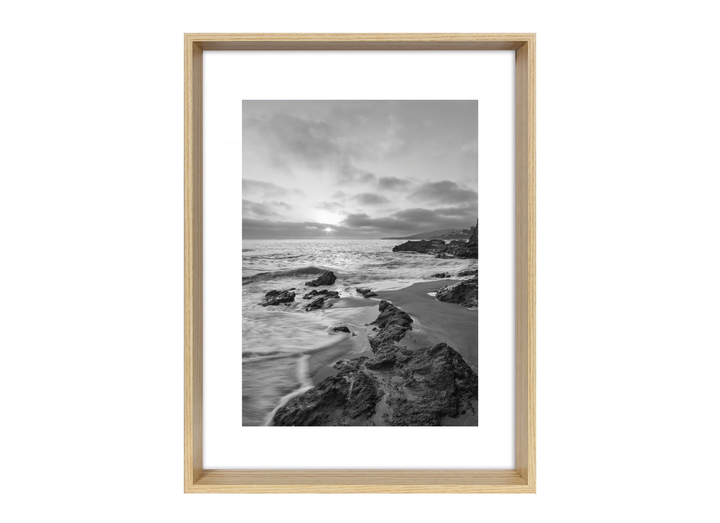 Fotokader Blanc 18x24cm - MDF - naturel - Cadre photo Blanc 18x24cm - MDF - naturel