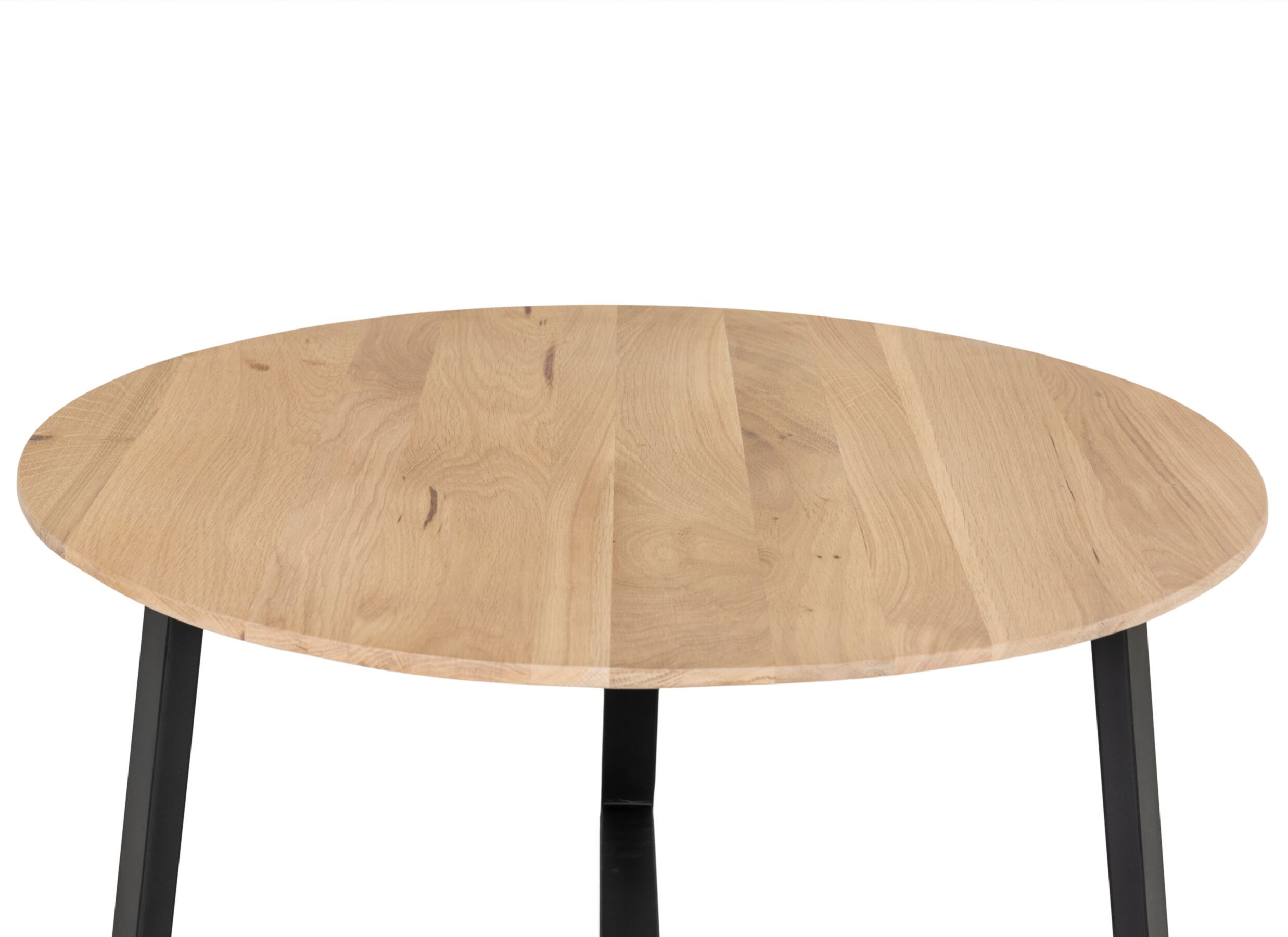 Detailfoto - Bijzettafel Ayrton Ø70x40cm - eik massief - naturel