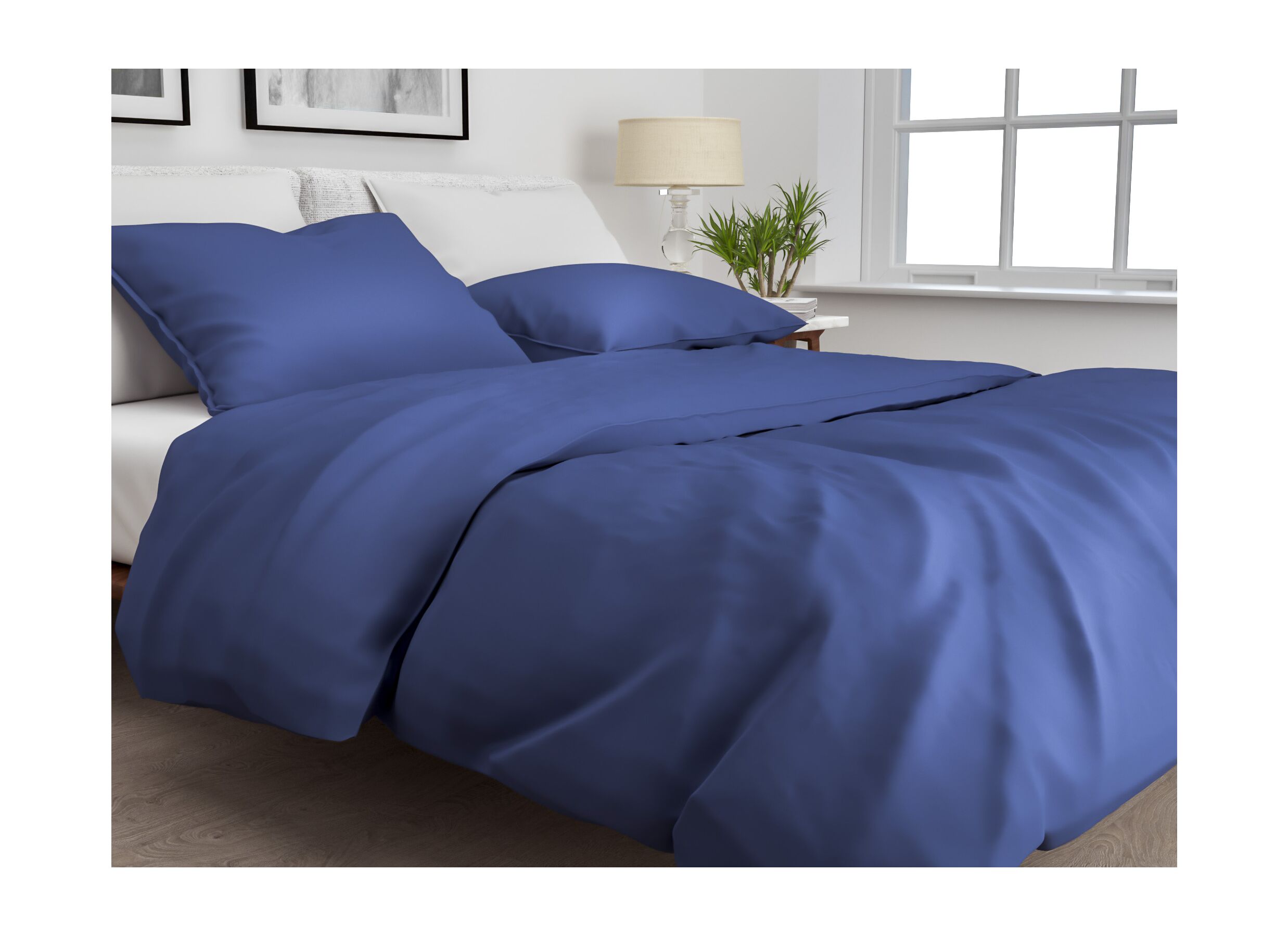 Plus Important - Housse de couette 200x220cm coton satin