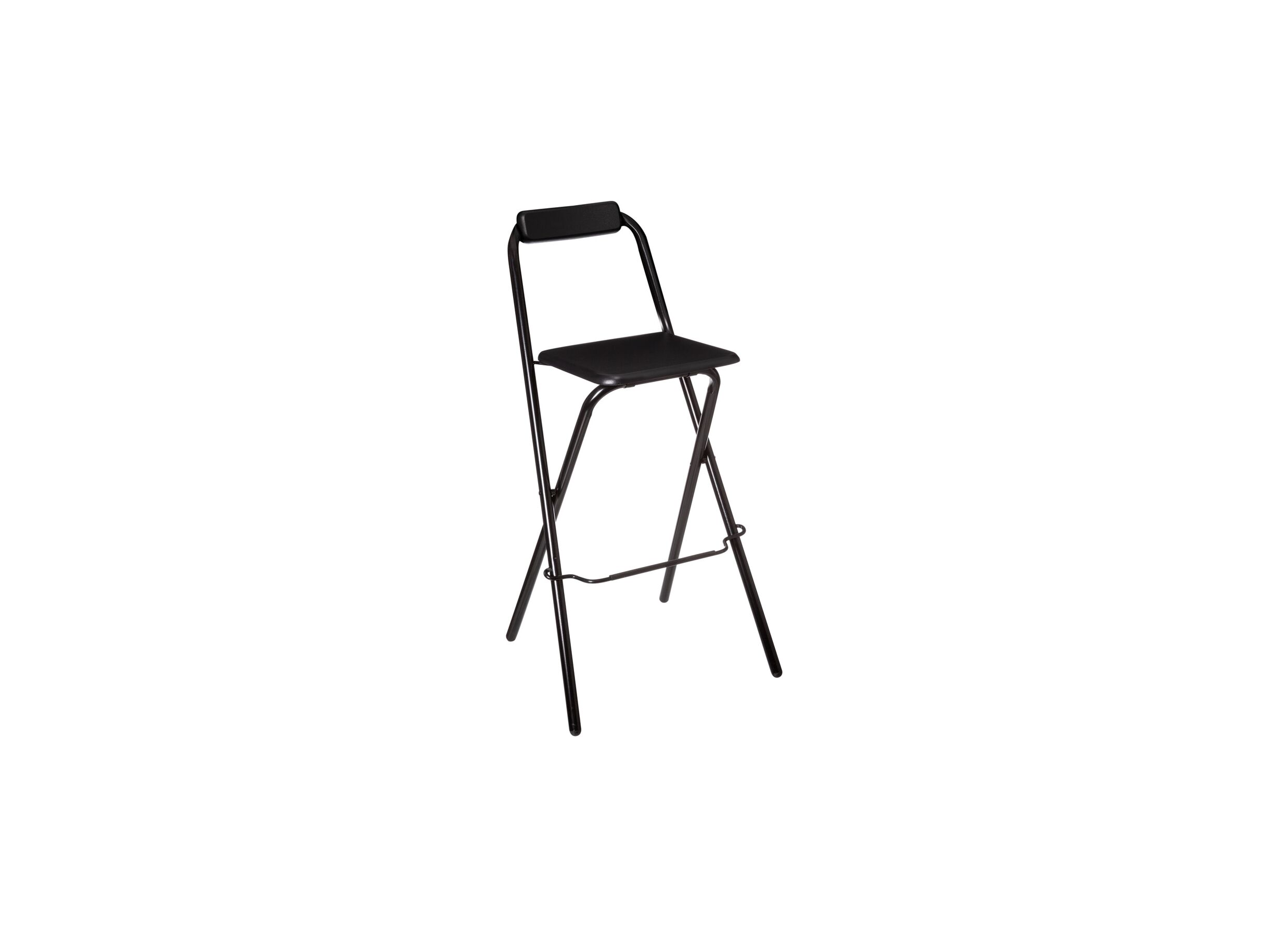 Barstoel Louna ZH75-75cm - MDF - zwart