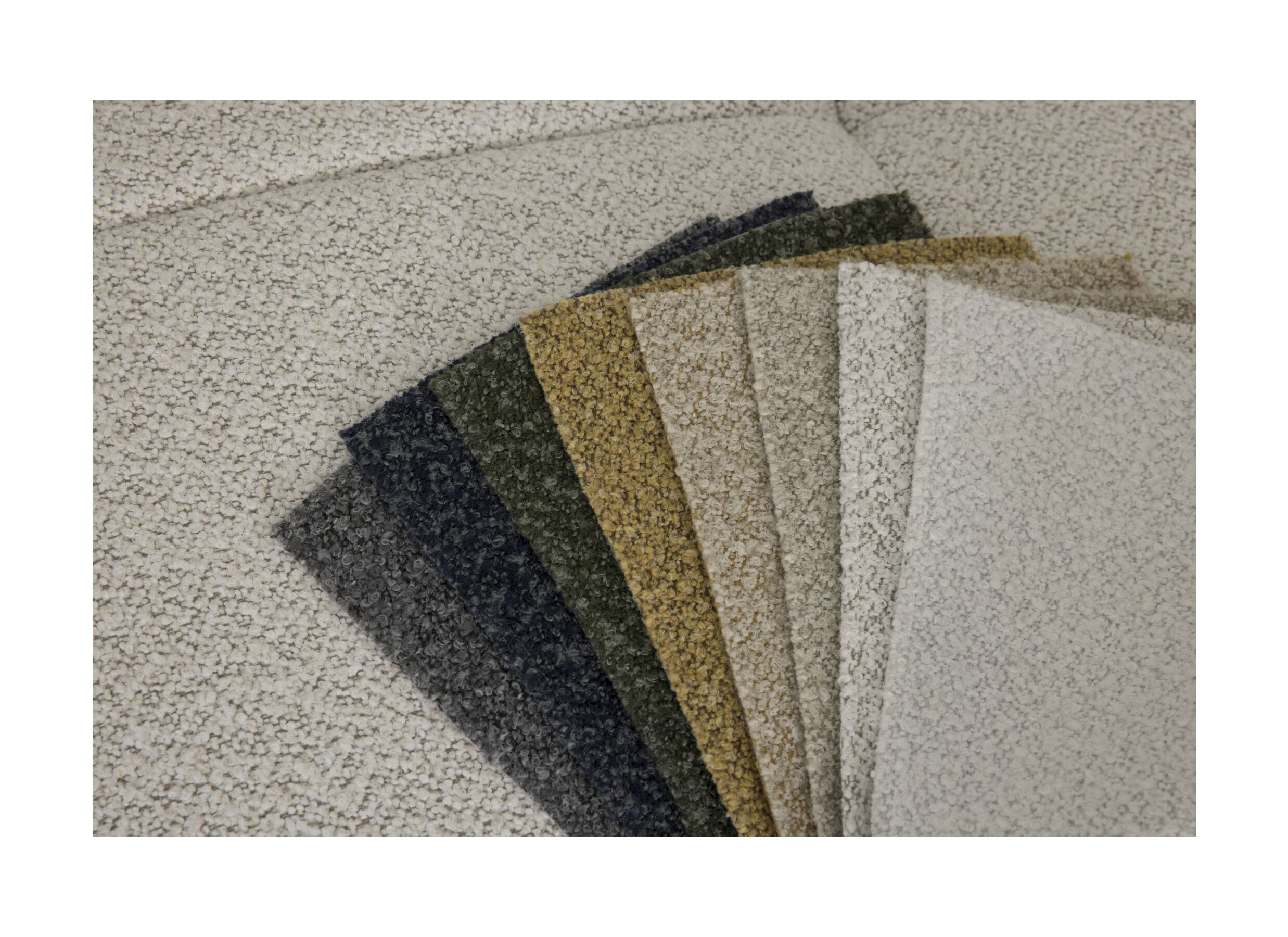 Couleurs - Pouf Bric 82x62x42cm - tissu - naturel