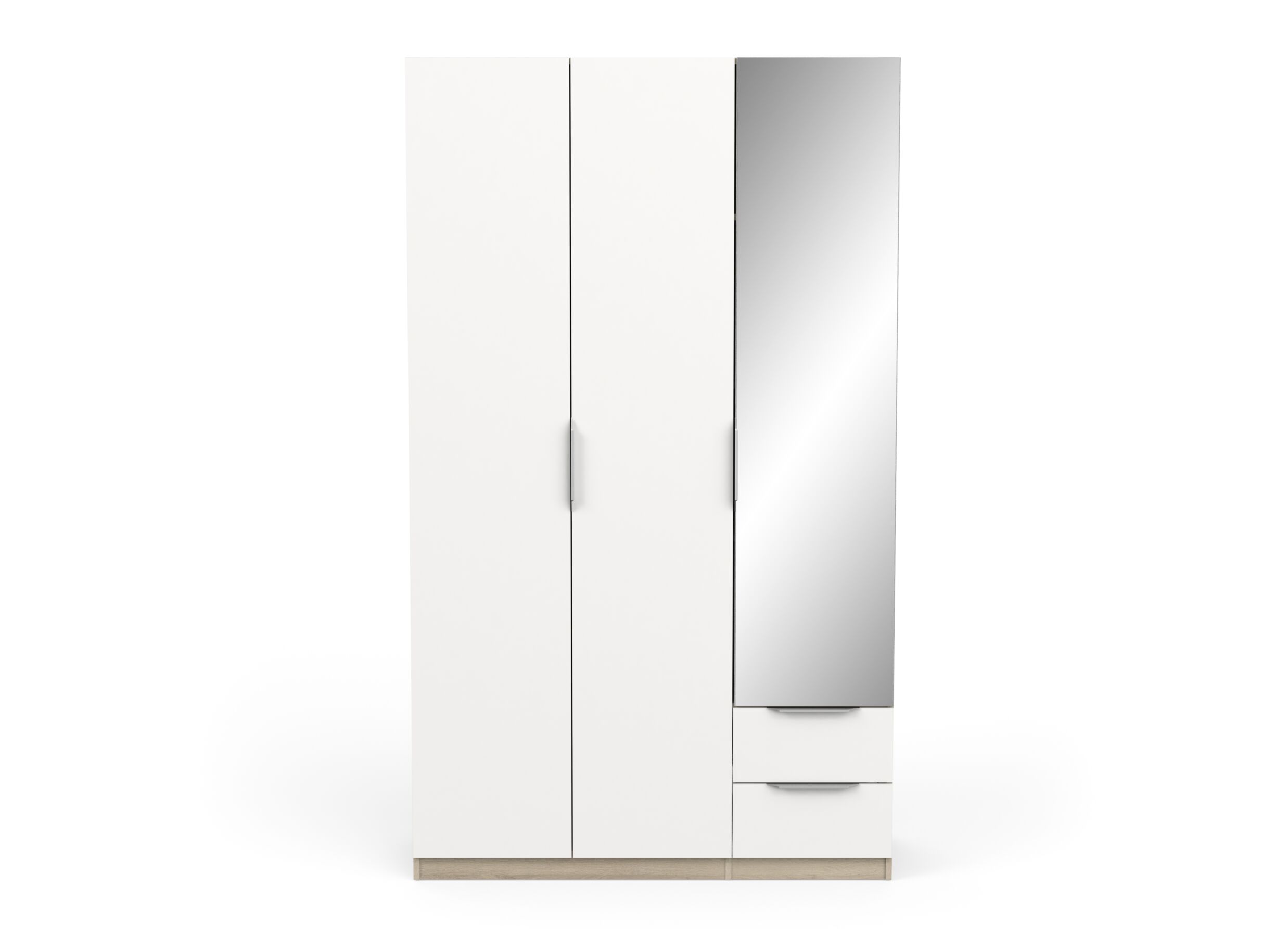 Aperçu - Garde-robe Ghost 119cm - décor - chêne kronberg/blanc