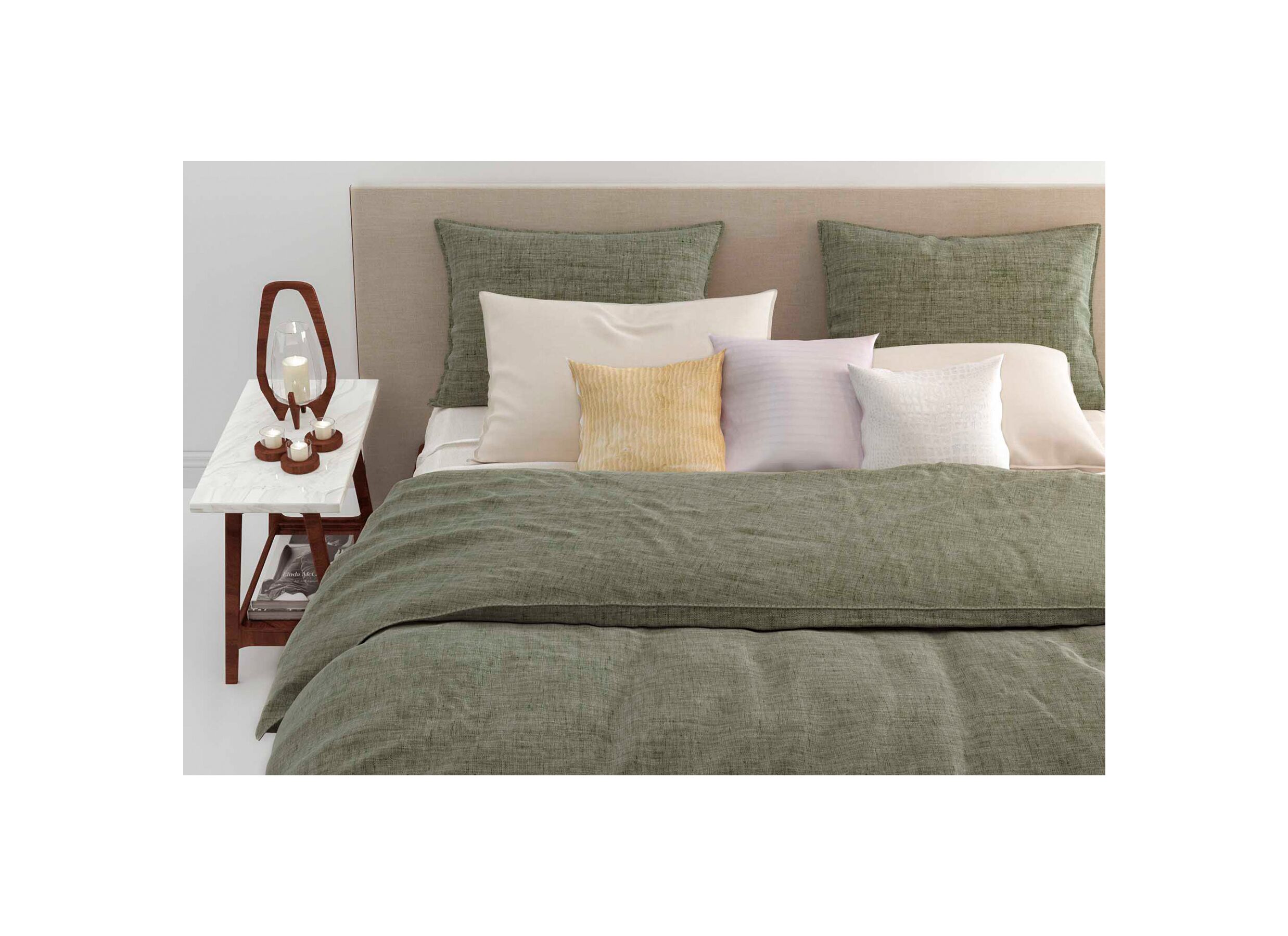 Foto ambiance - Housse de couette 200x220cm coton