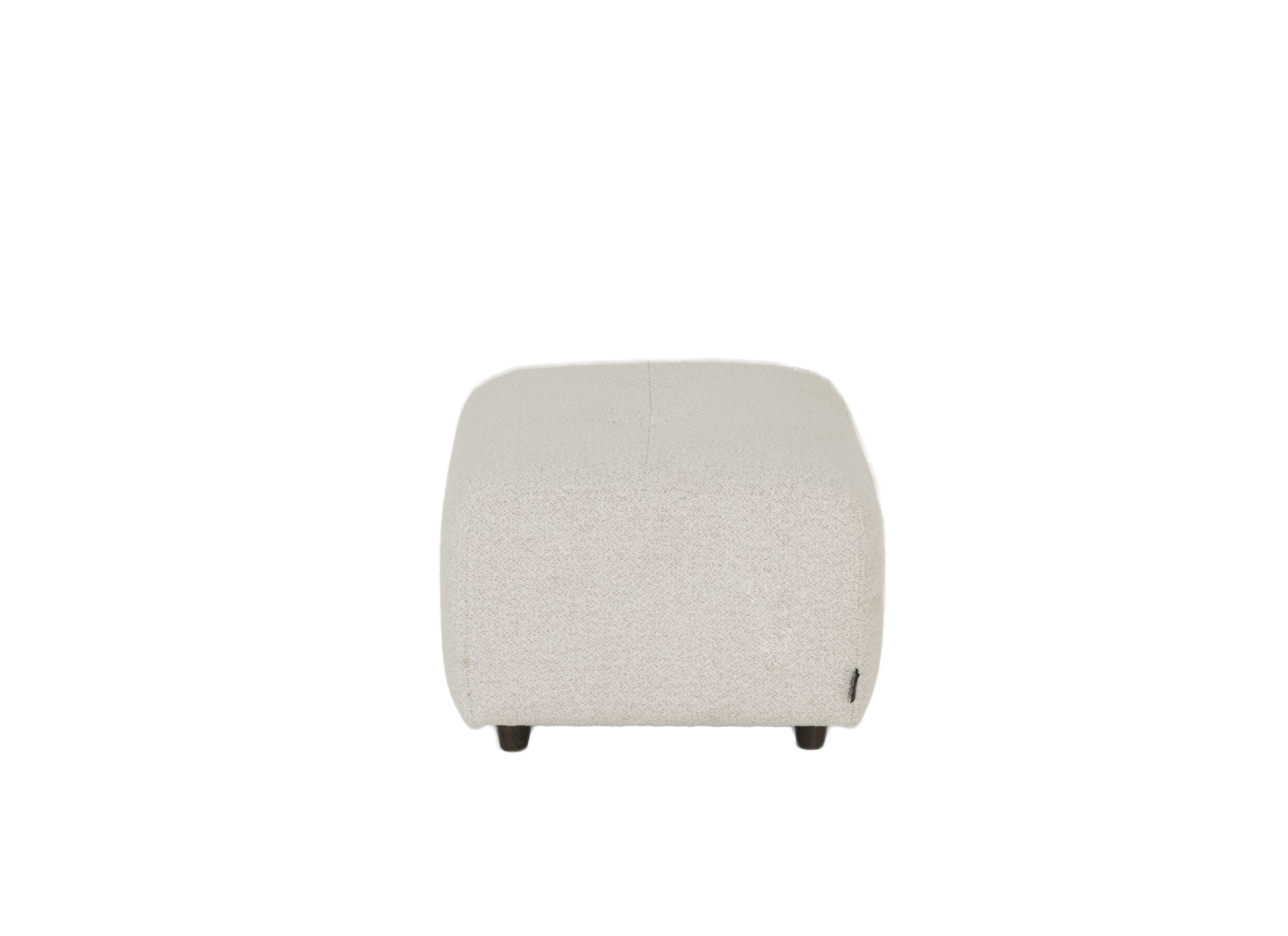 Aperçu - Pouf Bric 82x62x42cm - tissu - naturel