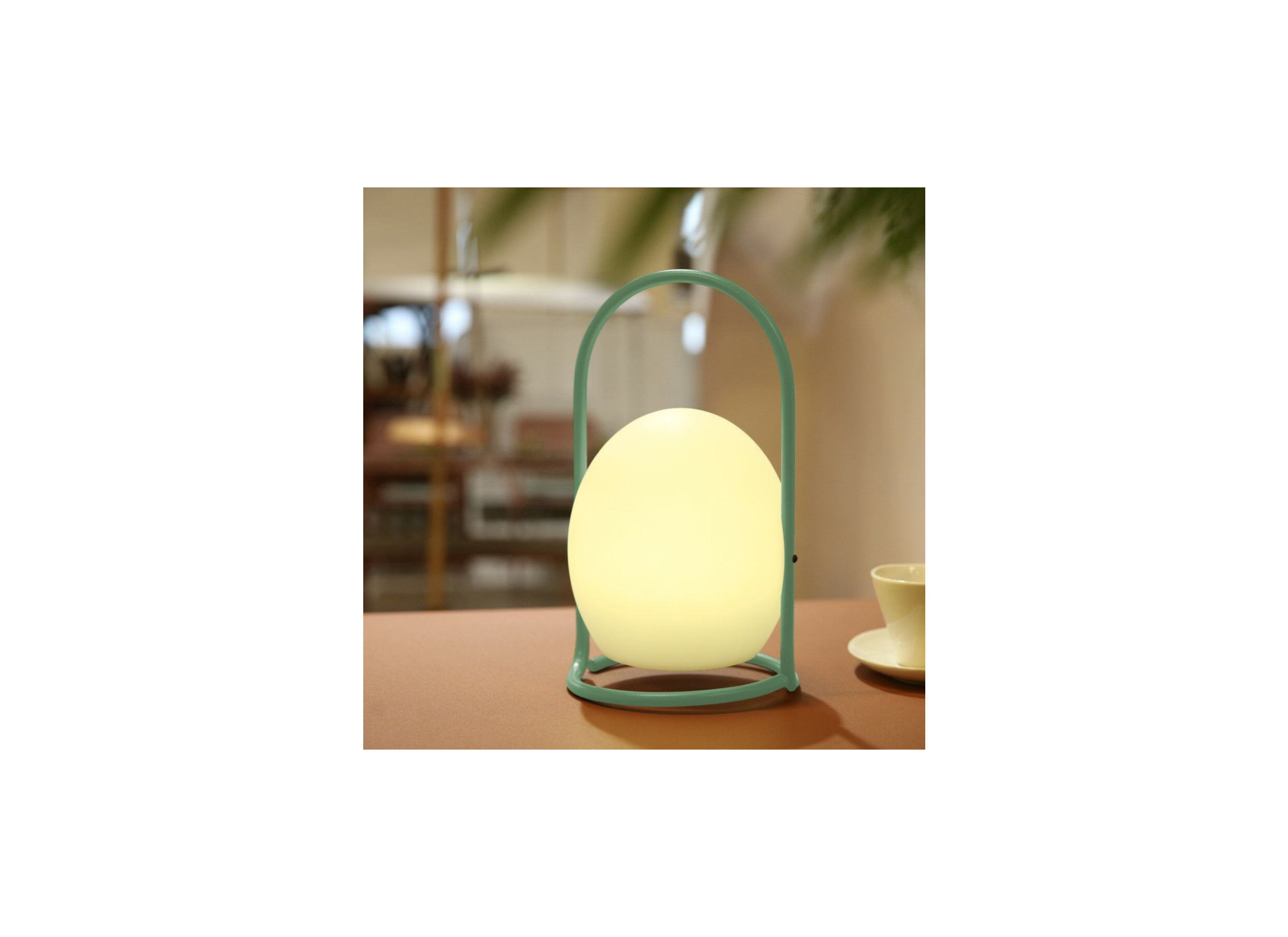 Foto ambiance - Lampe de table Sway H29cm vert