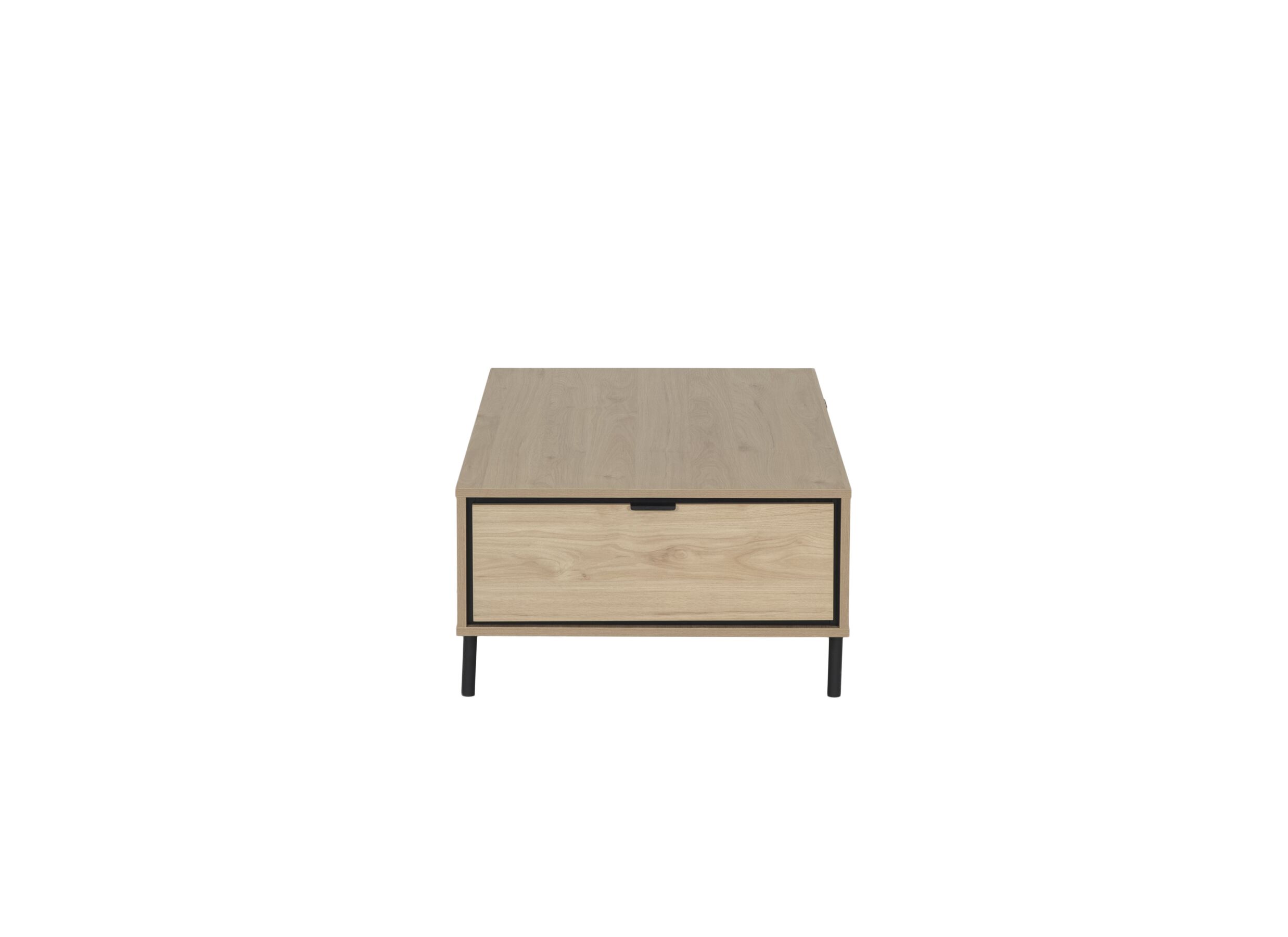 Aperçu - Table basse Token 130x170cm - décor - chêne avec rangemant
