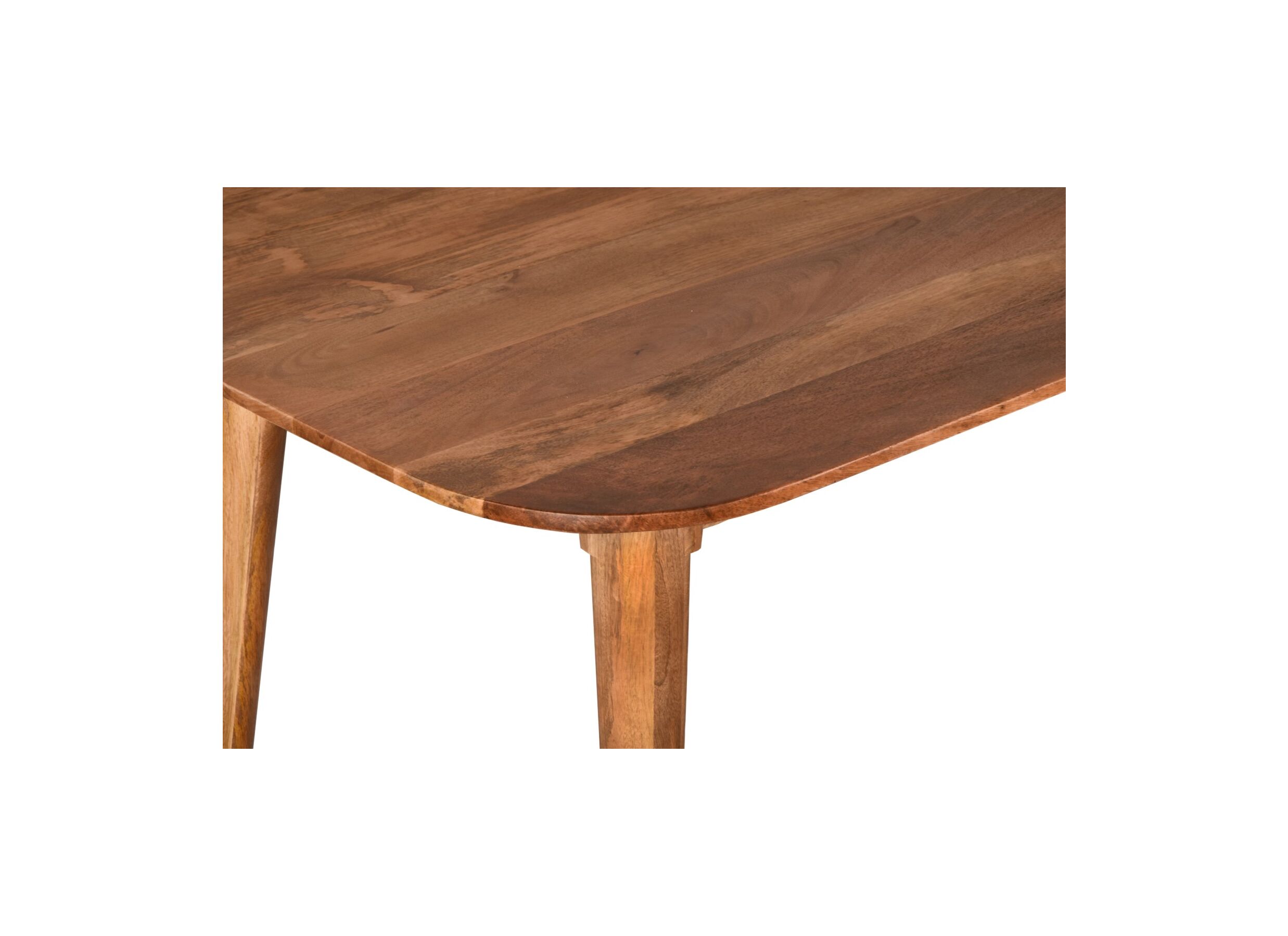 Detail - Table Jamie 180x90cm - manguier massif - naturel