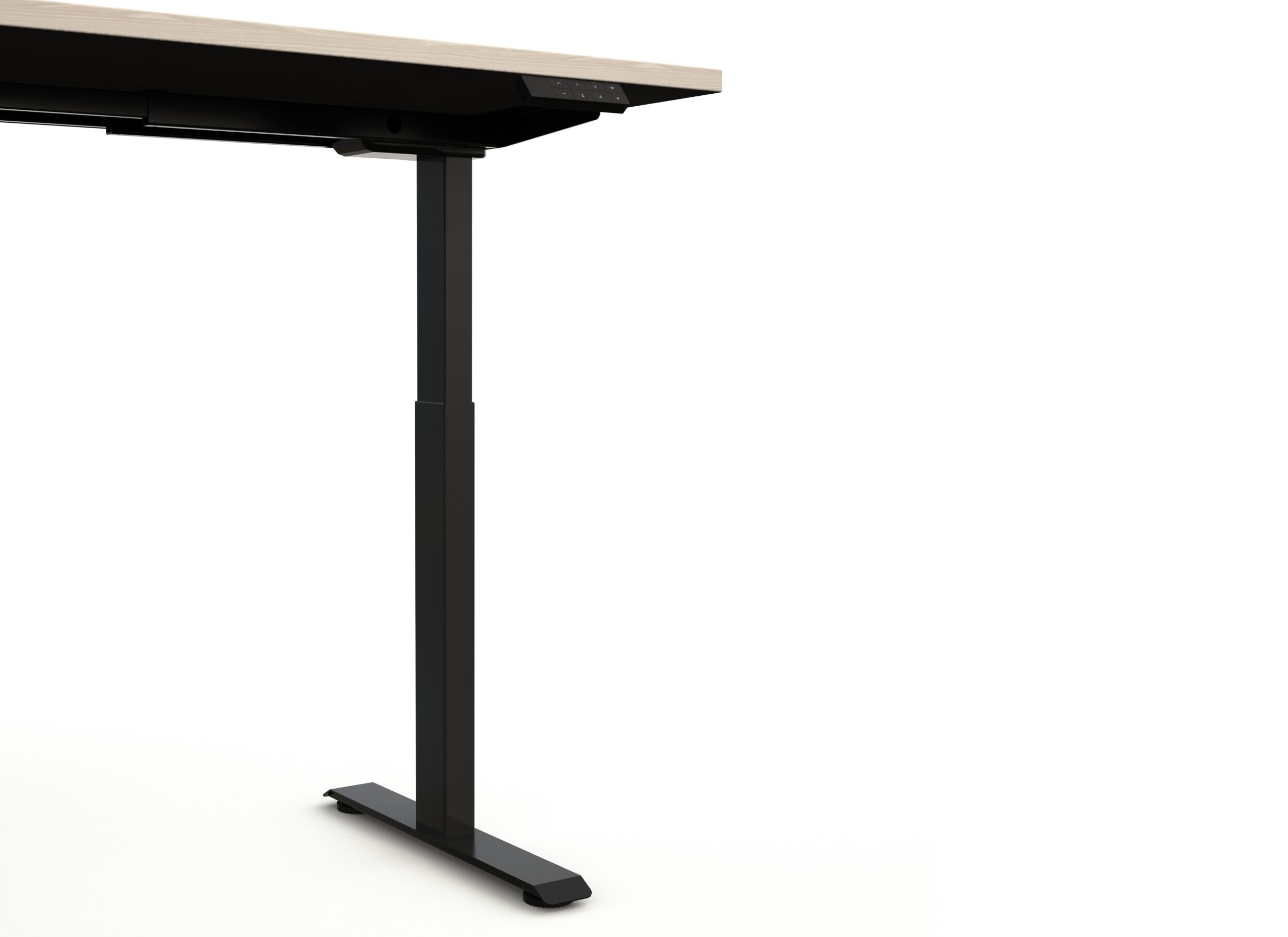 Detailfoto - Zit sta bureau Flexo-1 200x80xH73-123cm - decor - bolivar wood