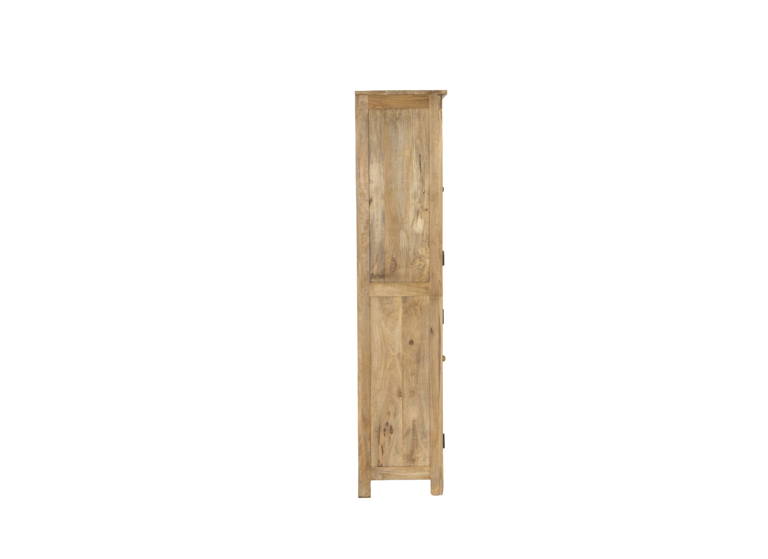 Kast Quinoa 75x40x178cm - mango massief - naturel