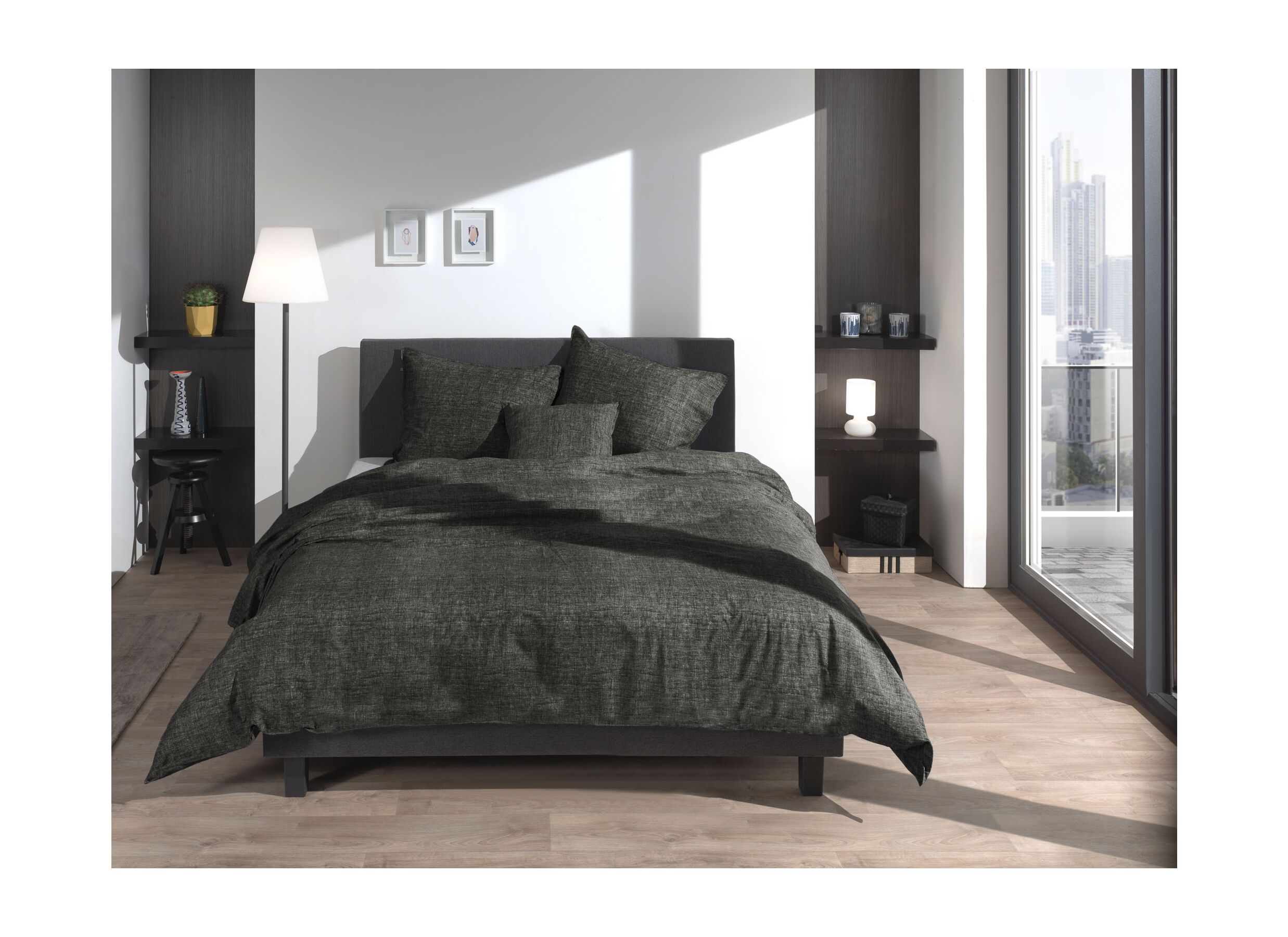 Foto ambiance - Housse de couette 240x220cm coton