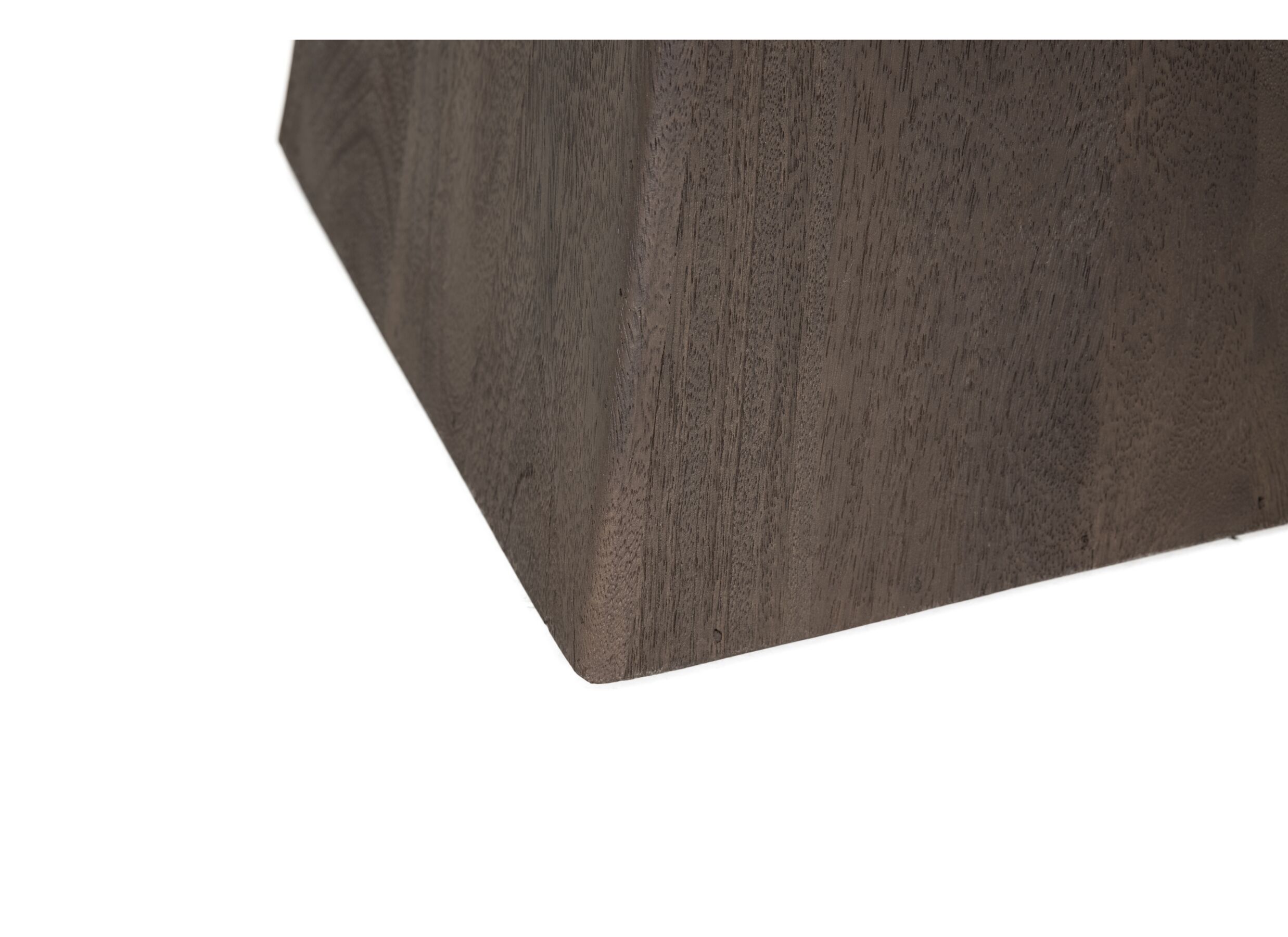 Table basse Monsoon 60x60cm - mangue massif - brun