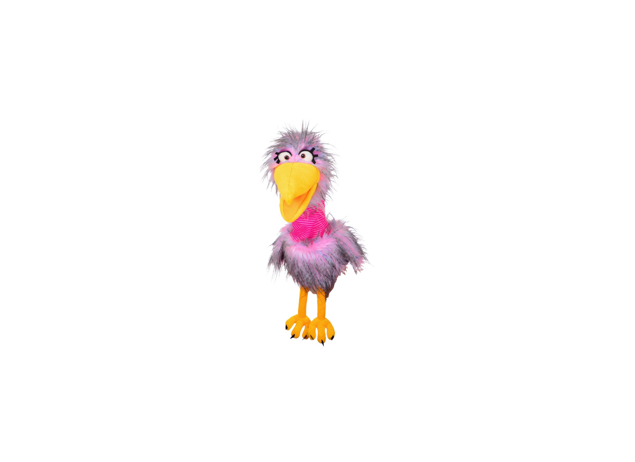 Plus Important - Marionnette à main Madame Quassel H53cm - polyester - multicolore