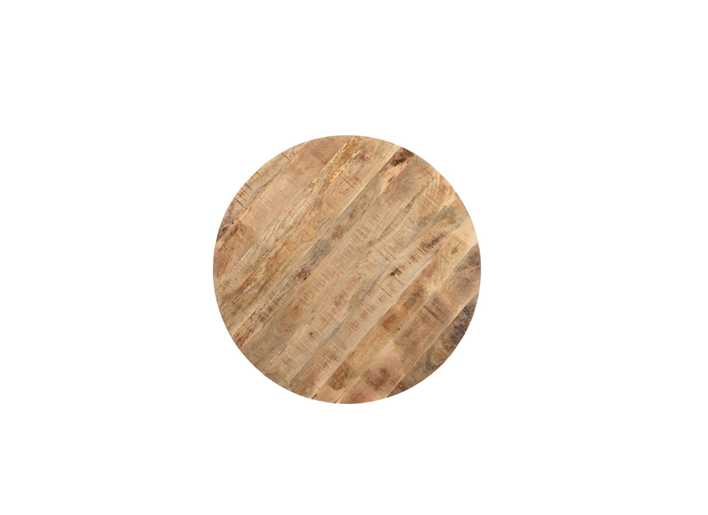 Detail - Table ronde Sofia Ø110cm - manguier massif - naturel