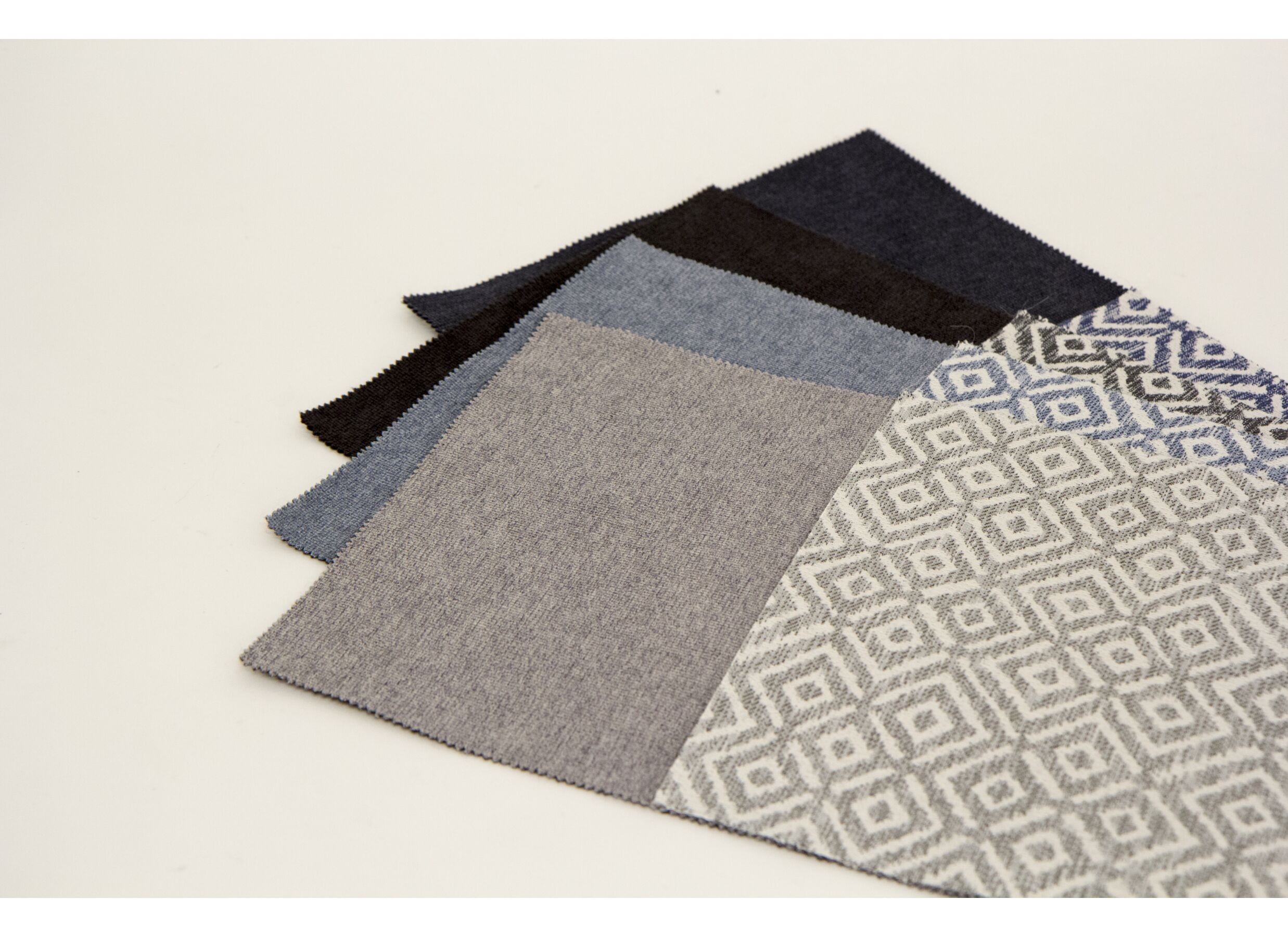 Canapé d'angle Alster 268x161cm - tissu - bleu foncé avec fonction lit