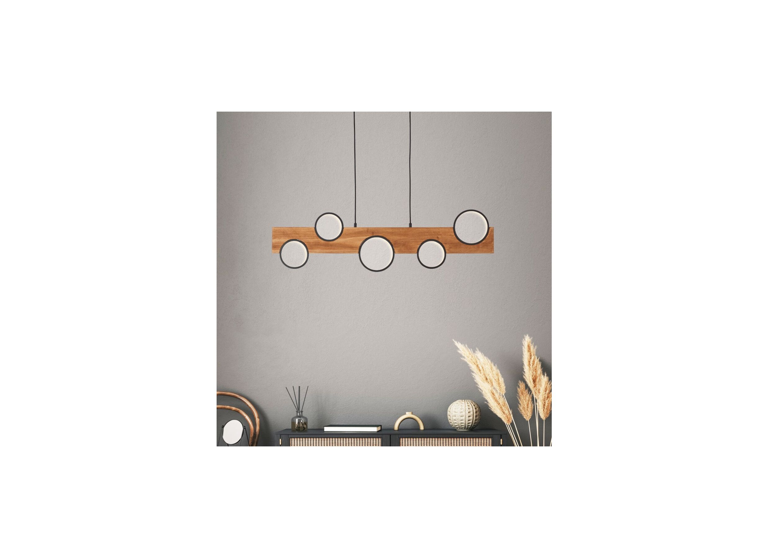 Suspension Cheesy 6x100cm 1x34W