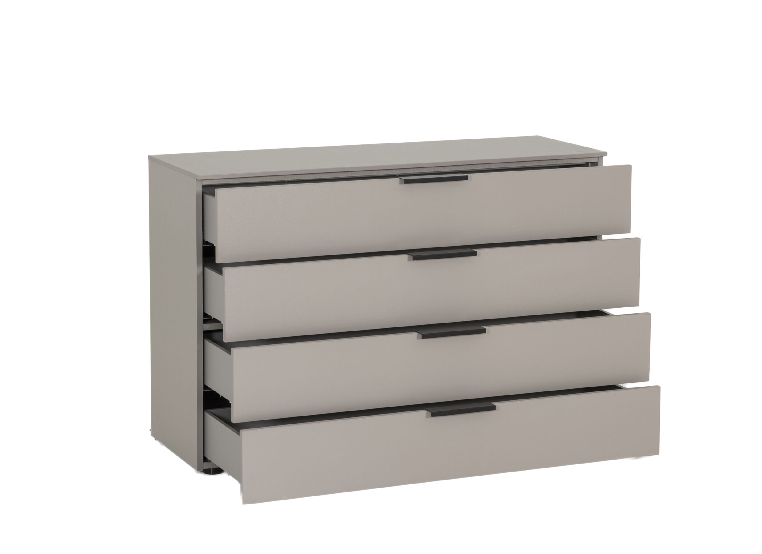 Indeling - Commode 120x80x42cm - decor - fango/zwart
