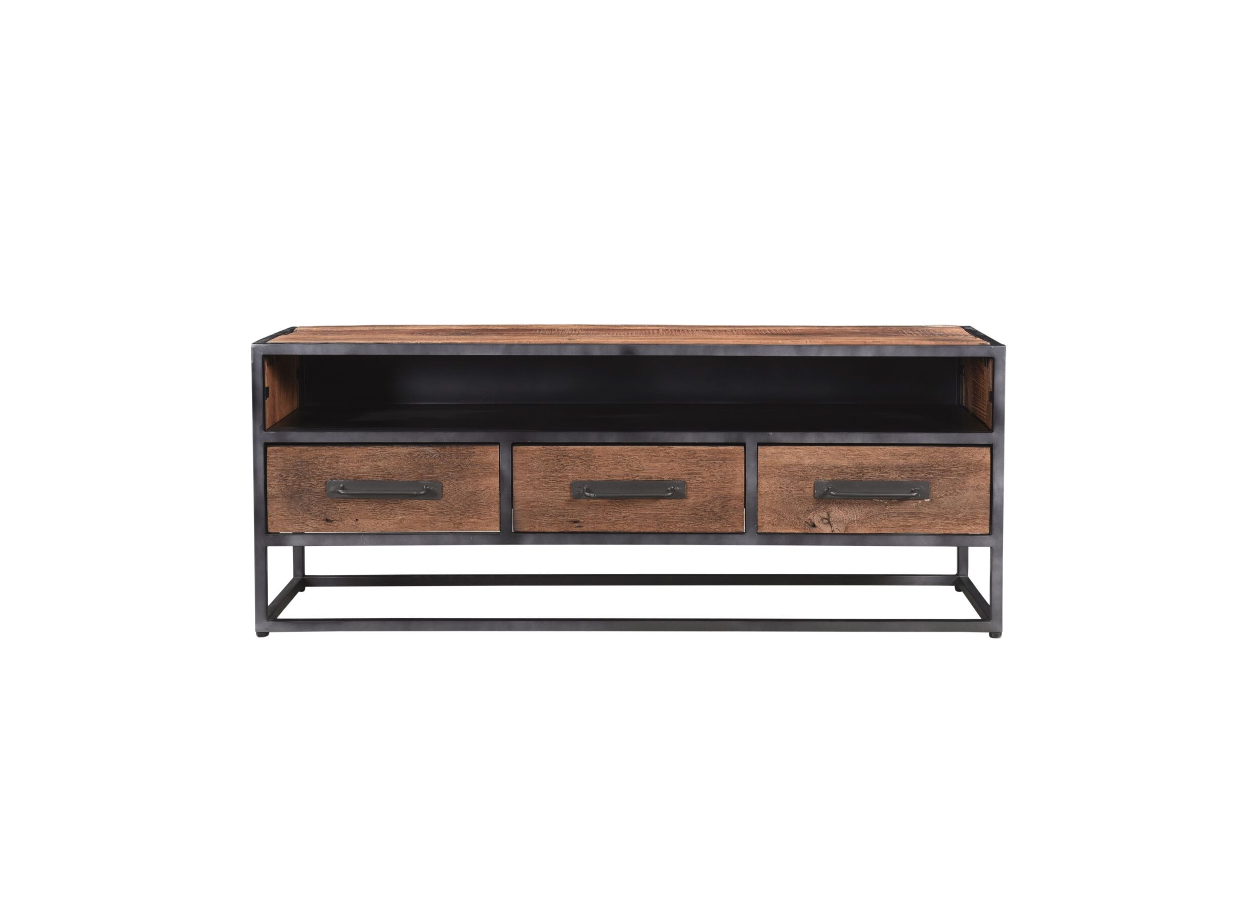 Aperçu - Meuble TV Valentina 130cm - manguier massif - naturel