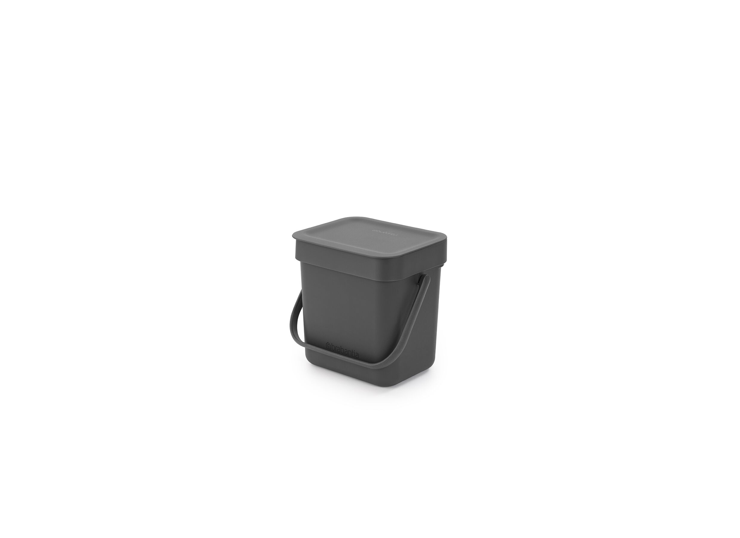 Poubelle Sort & Go Brabantia 3L gris - Poubelle Sort & Go Brabantia 3L gris