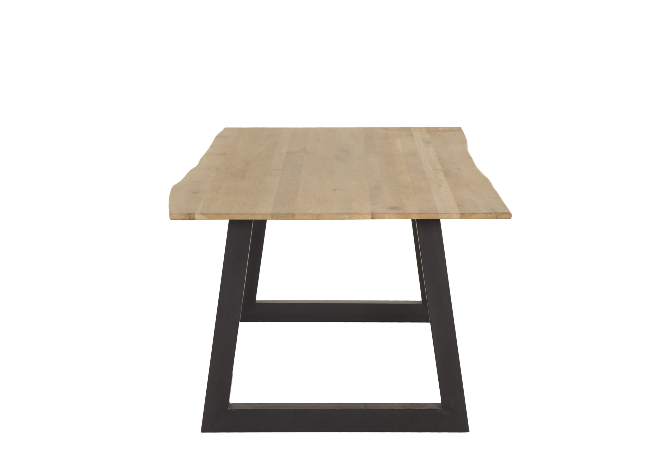 Table tronc d'arbre Sherwood 200x100cm - chêne massif - naturel
