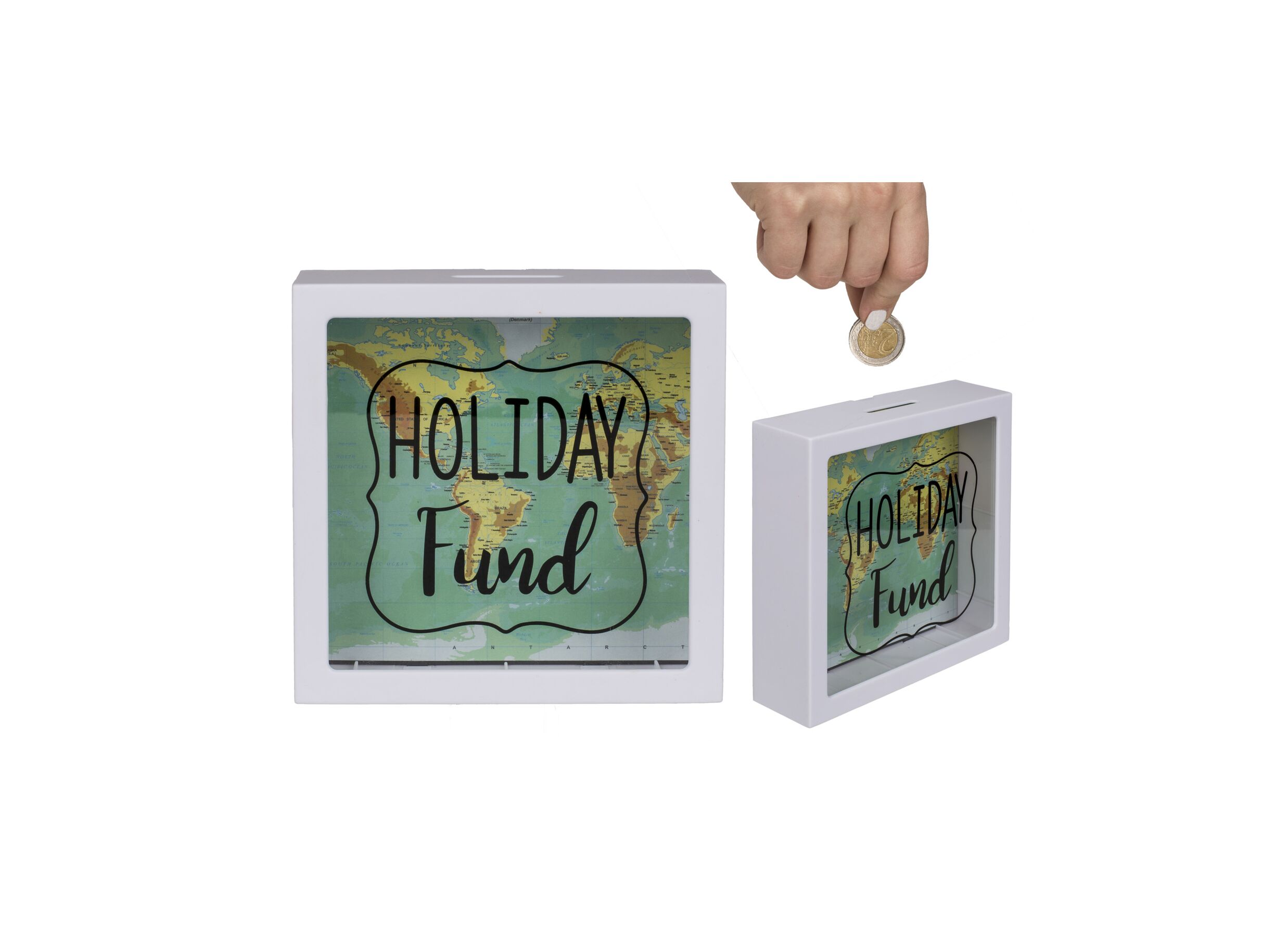 Tirelire Holiday Fund 14,8x14cm