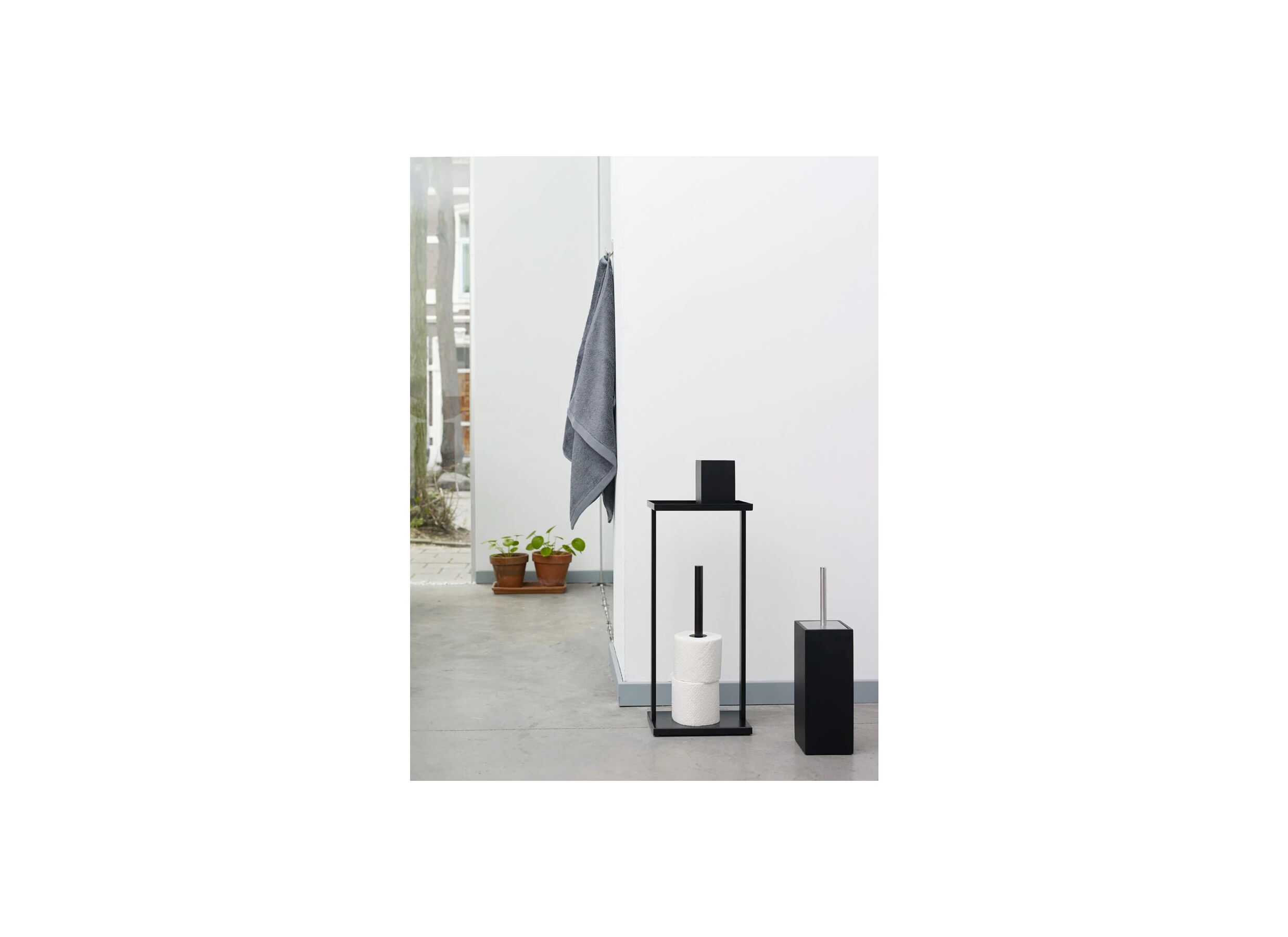 Foto ambiance - Brosse wc Moon noir