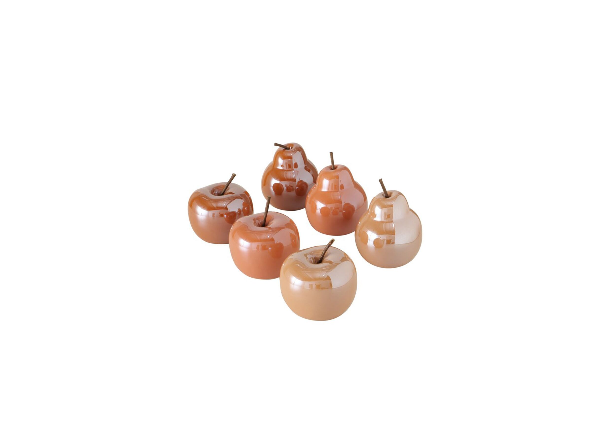 Déco Perly Pomme Poire H15cm - Déco Perly Pomme Poire H15cm