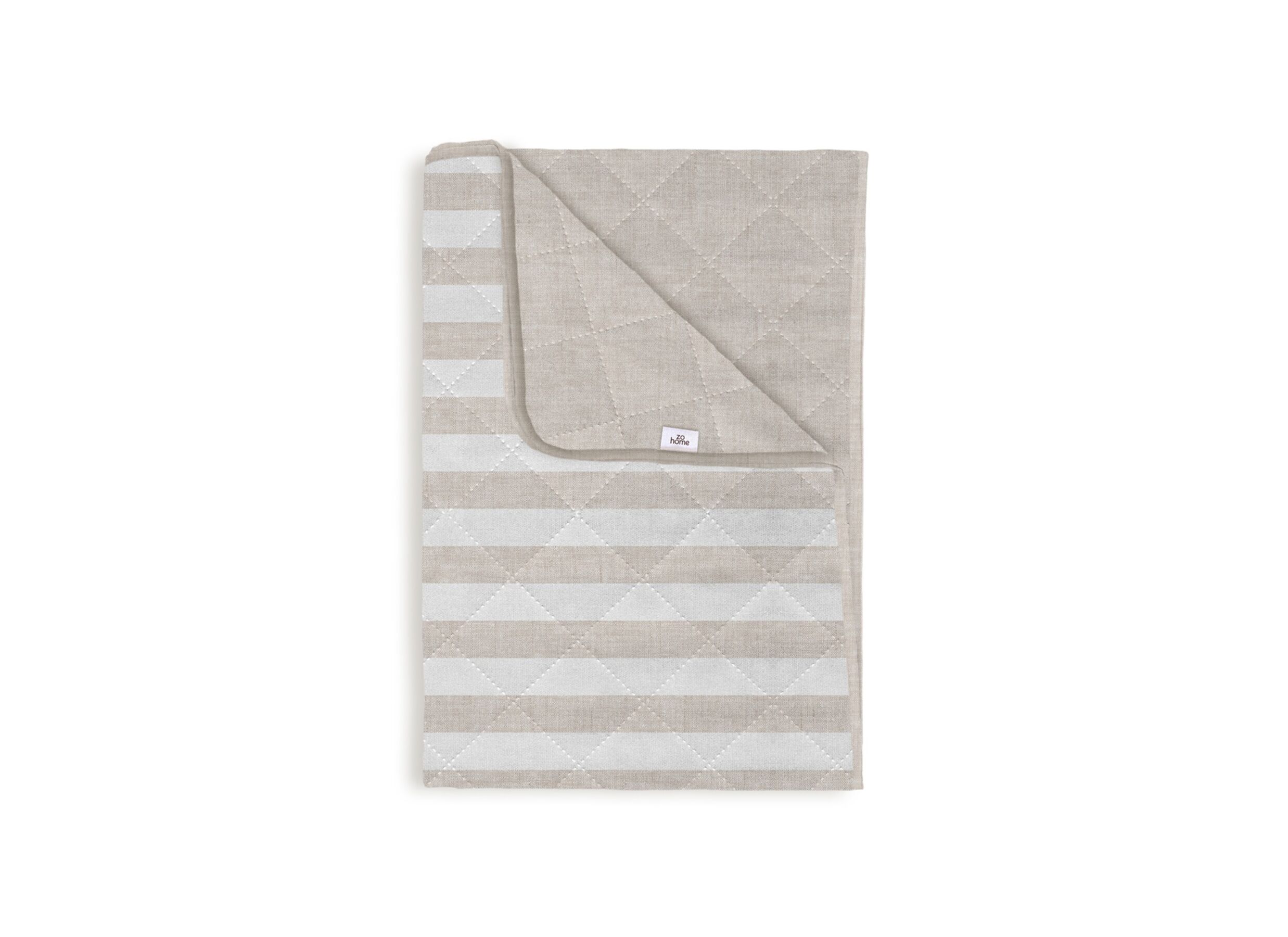 Banda Bedsprei 270x260cm - polyester - sandy beige - Banda Couvre lit 270x260cm - polyester - sandy beige