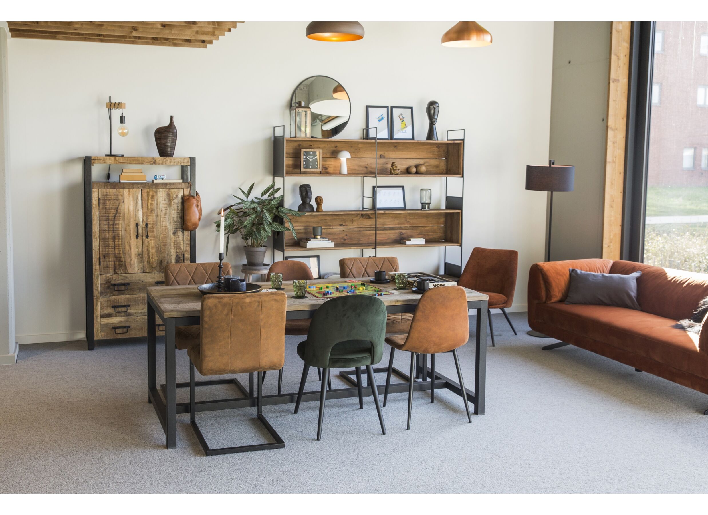 Foto ambiance - Lampadaire Manuel H160cm 40W E27