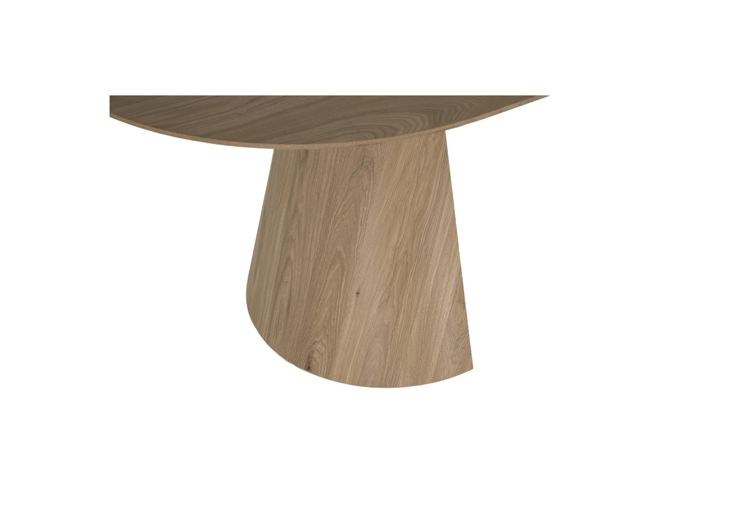 Detail - Table Sheba 220x100cm - placage de frêne - naturel