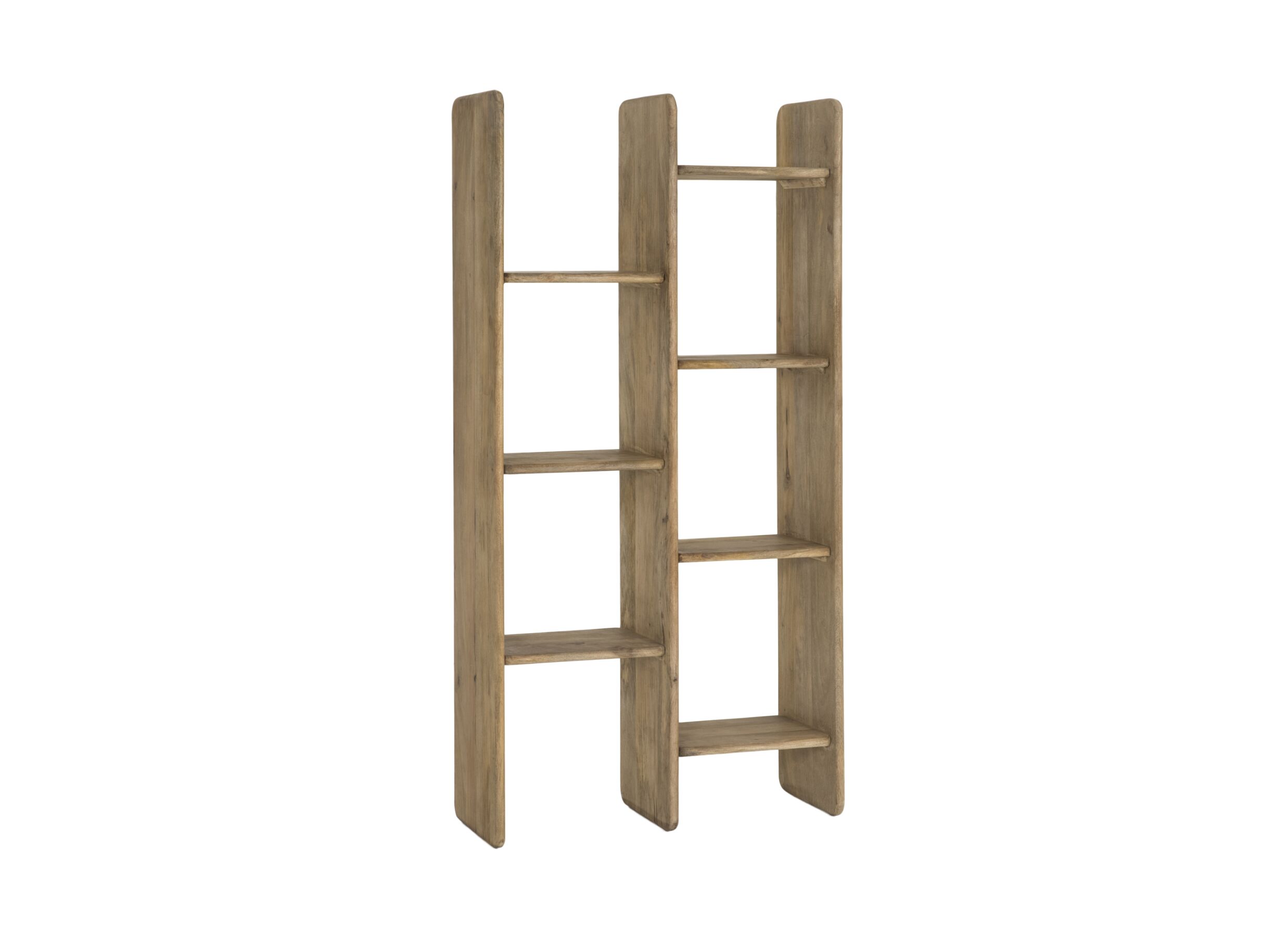 Opbergrek Barista 100x40x200cm - mango massief - naturel - Étagère Barista 100x40x200cm - manguier massif - naturel