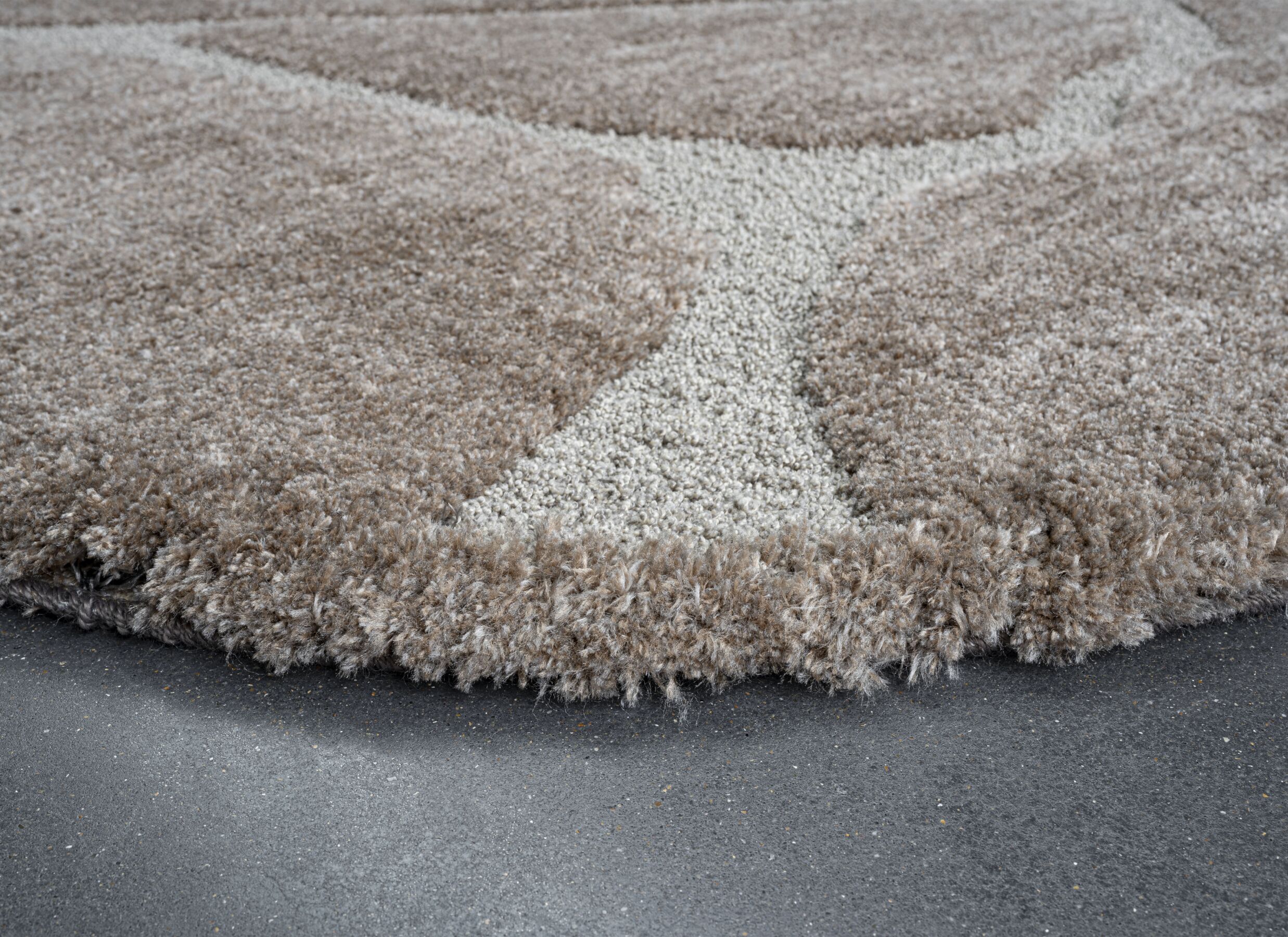 Detail - Tapis Madagaskar 160x230cm - polyester - brun