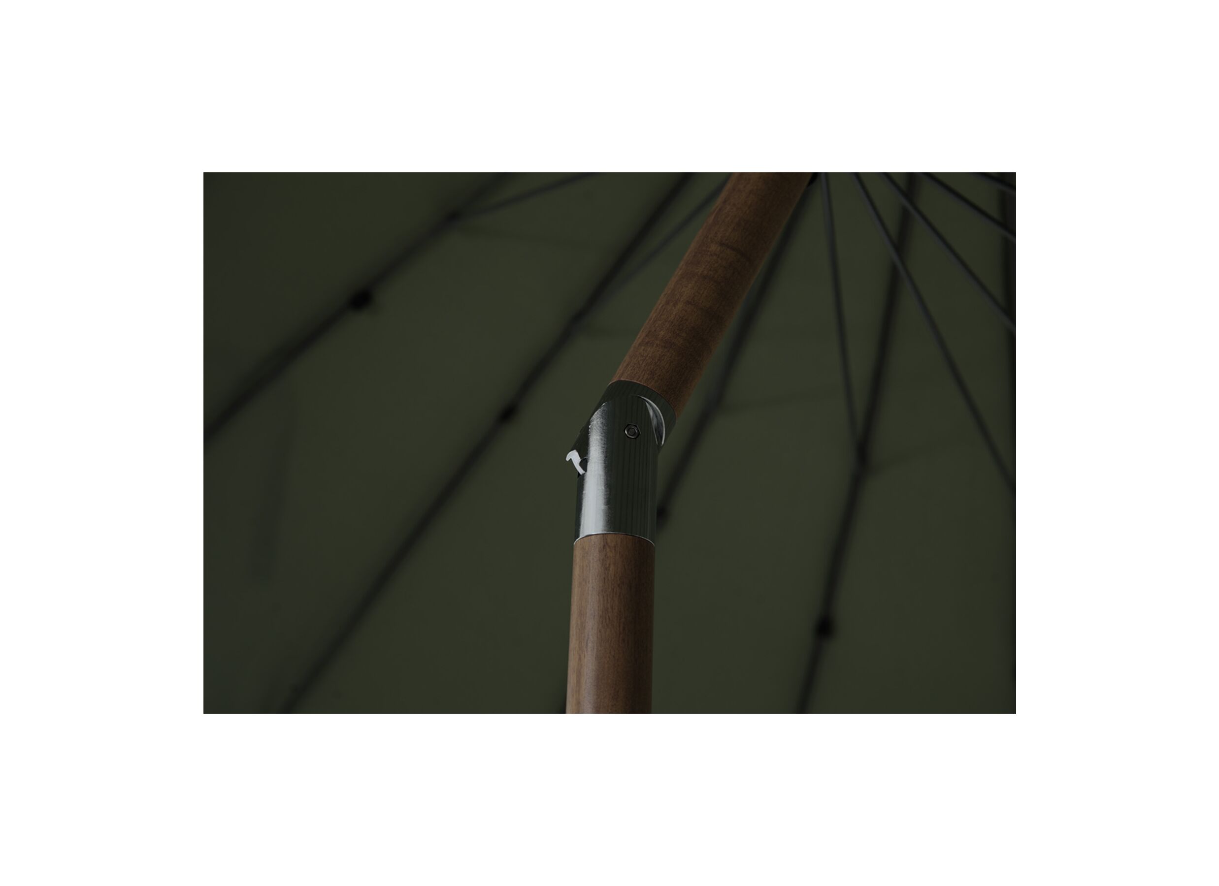 Detail - Parasol Tamarisk Ø280cm - vert