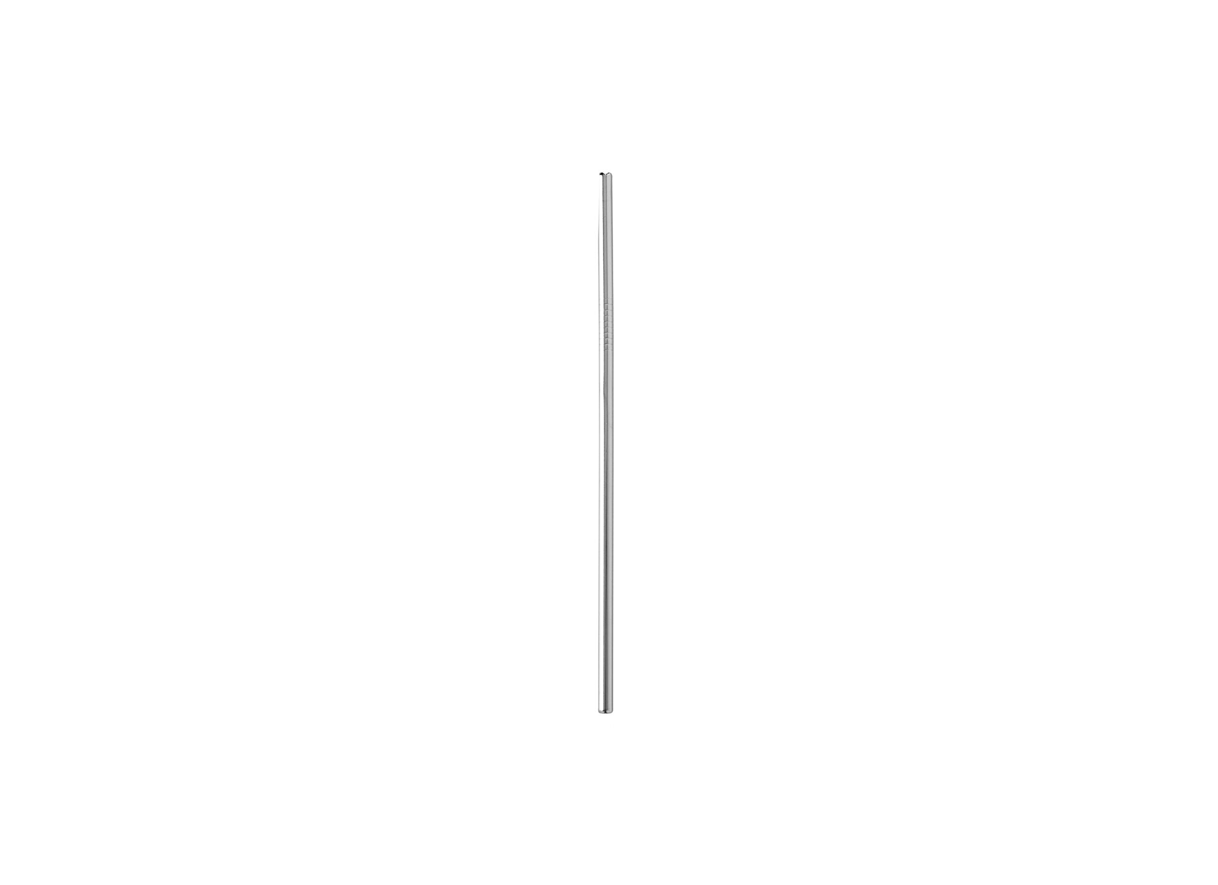 Overzichtsfoto - Rietjes van metaal 6 stuks