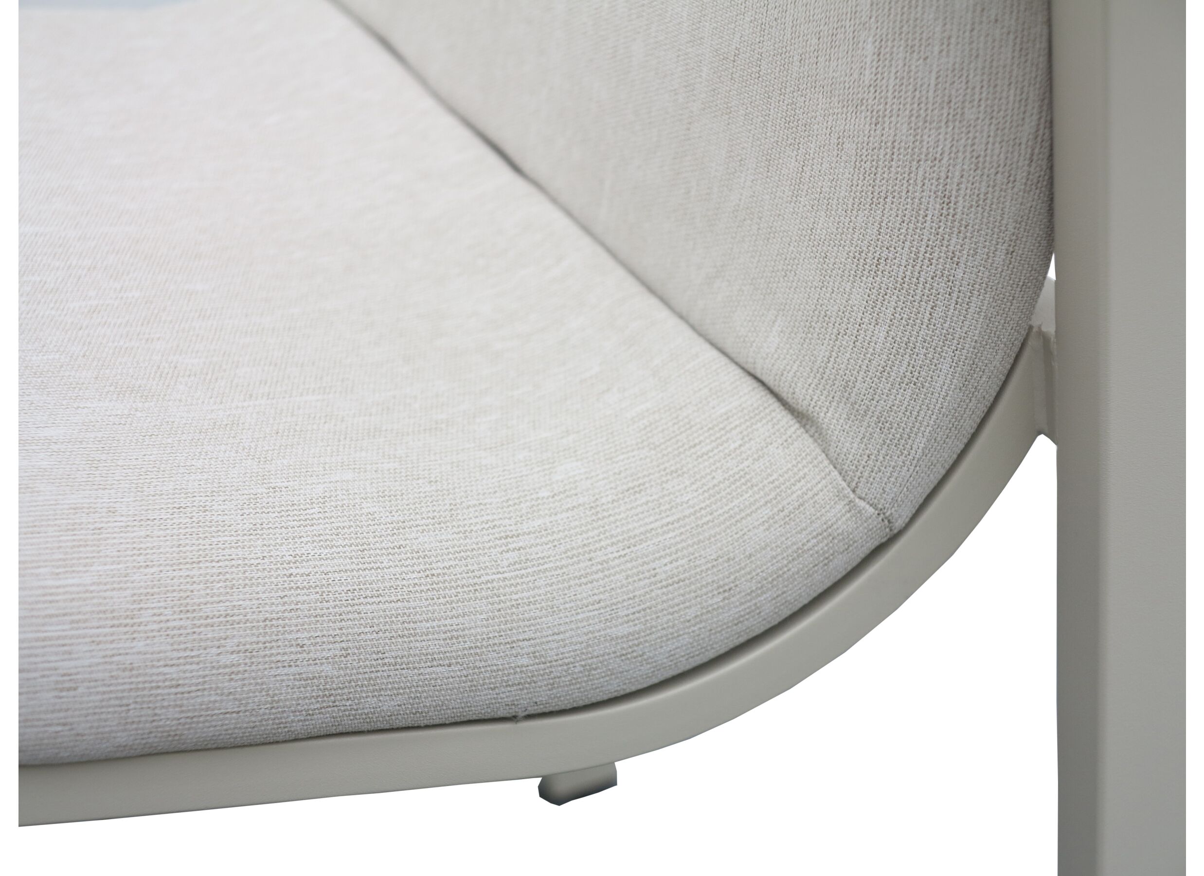 Detail - Chaise de jardin Cardamom 61x57x85cm - aluminium - greige