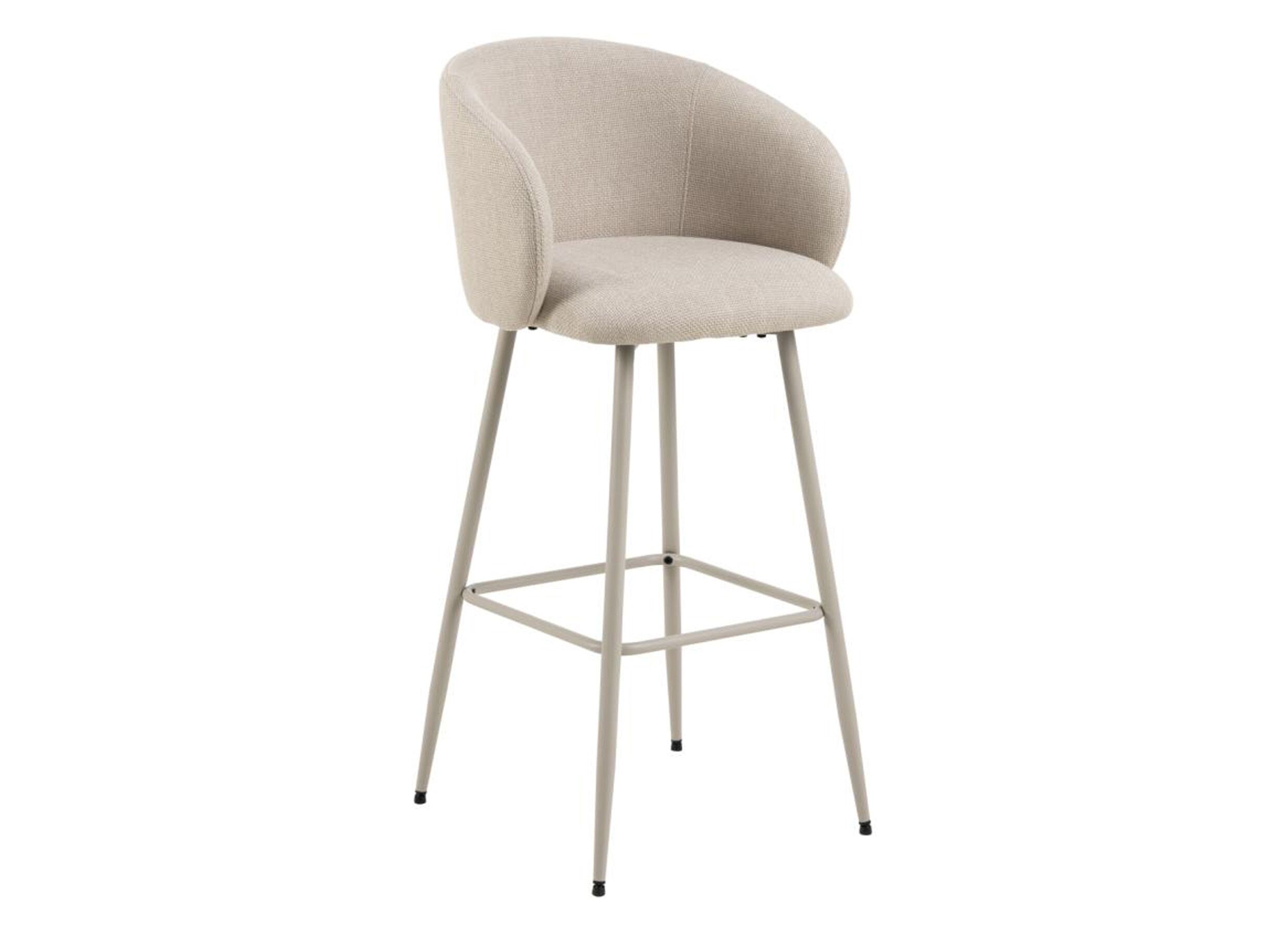 Hoofdfoto - Barstoel ZH78cm - stof - beige